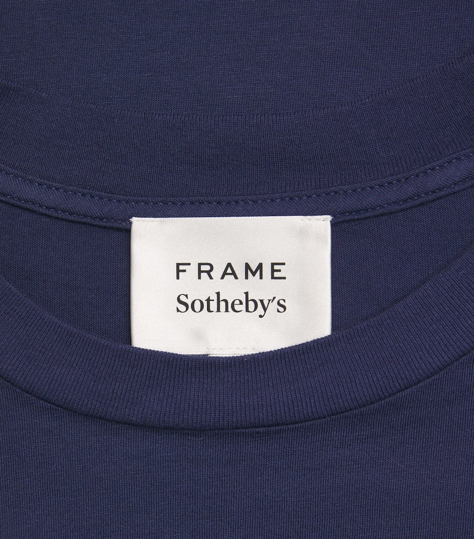 x Sotheby's Cotton Collector T-Shirt NAVY Image 5
