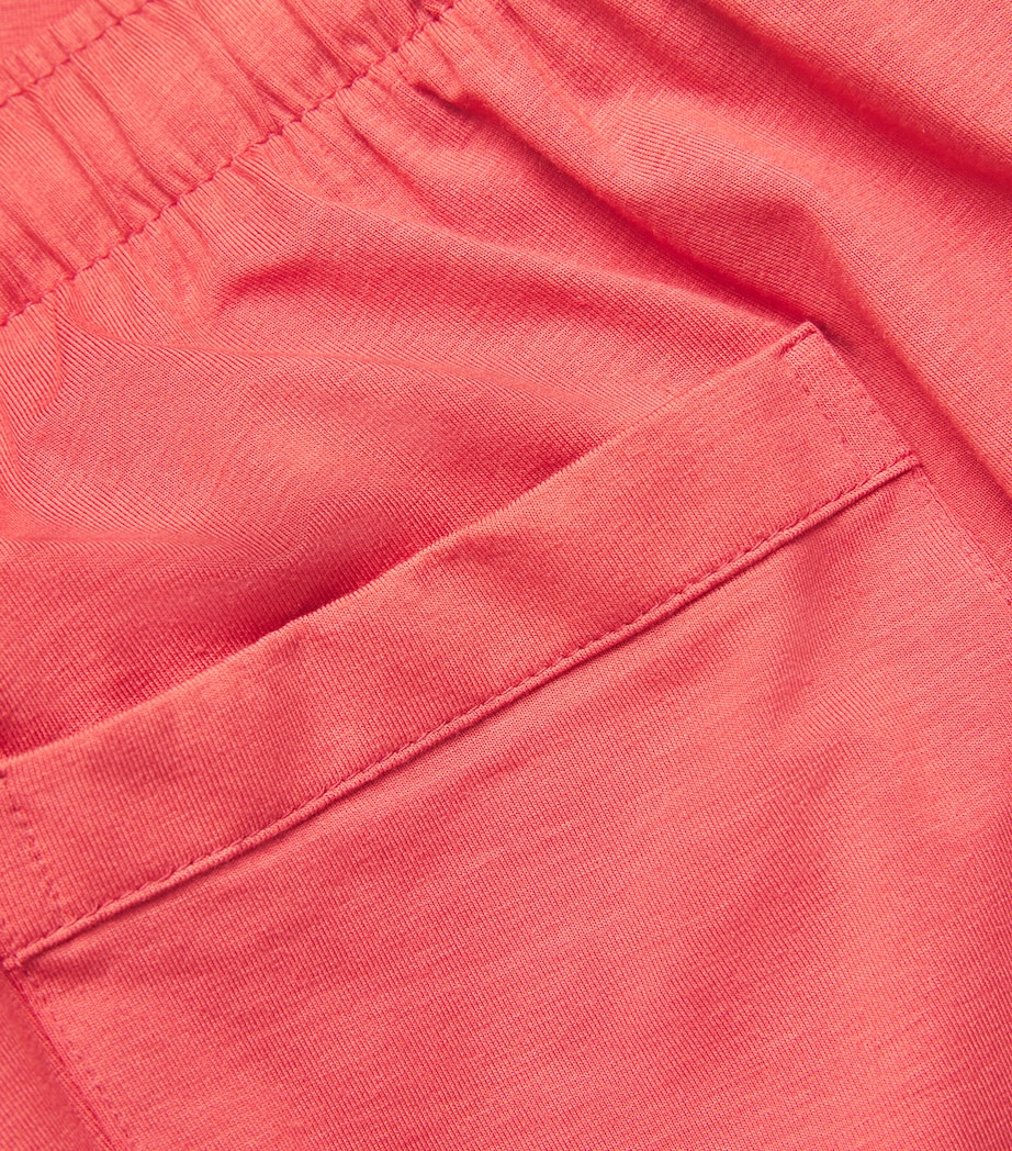 Micromodal Lounge Shorts 020 RED Image 5