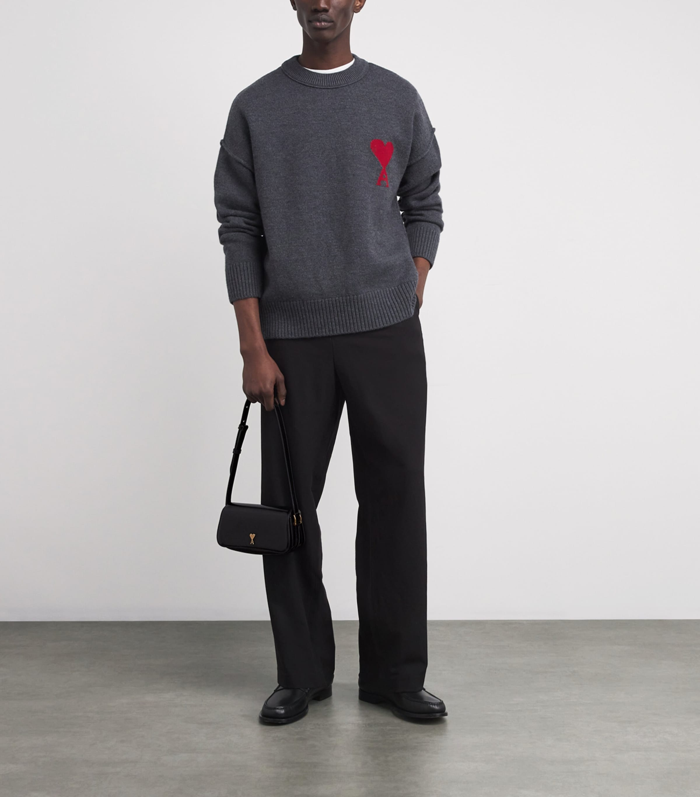 Leather Paris Paris Shoulder Bag NOIR - 001 Image 5