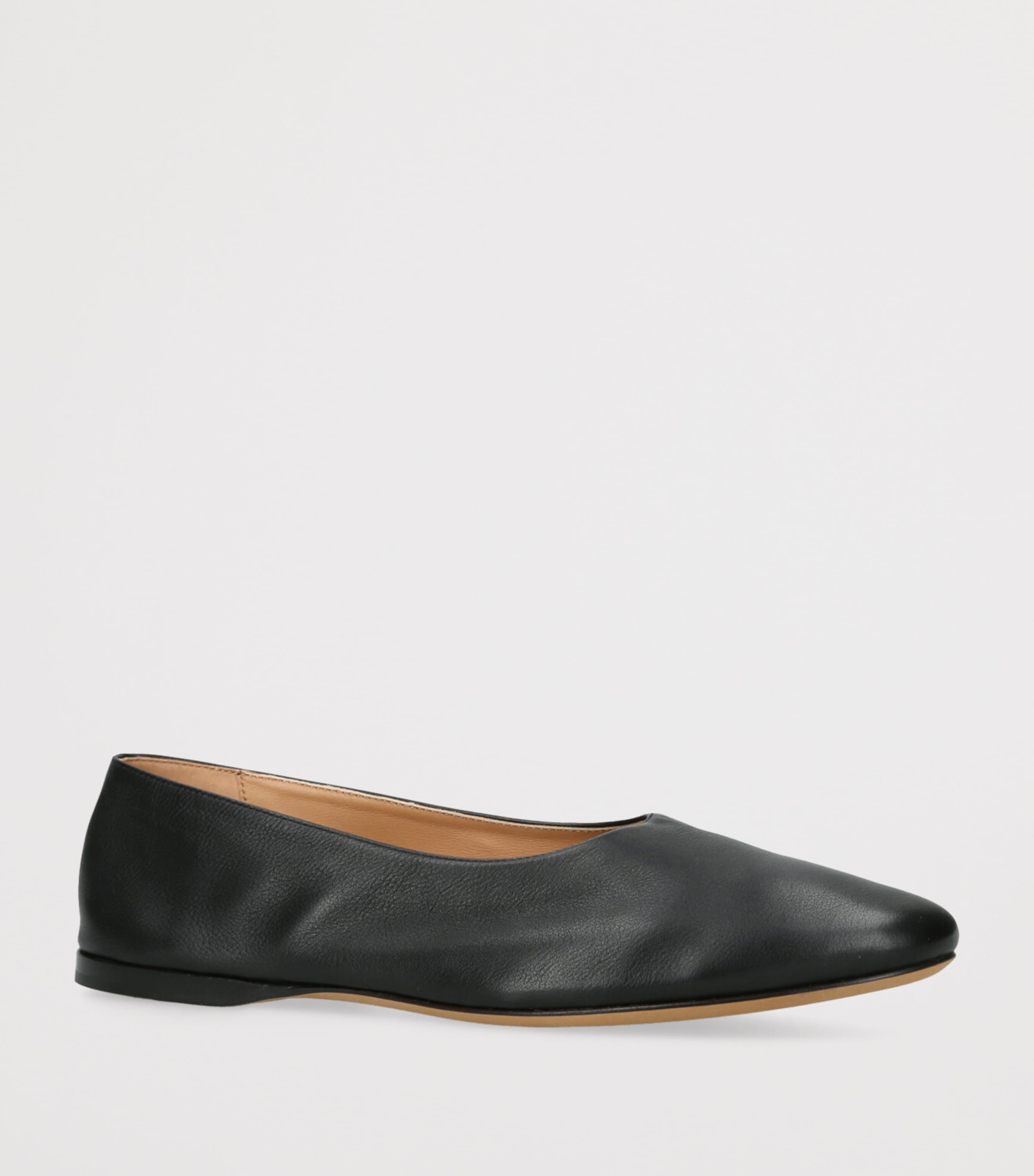 未入荷カラー★THE ROW Awar leather ballet flats Awar leather ballet flats in brown - The Row | Mytheresa