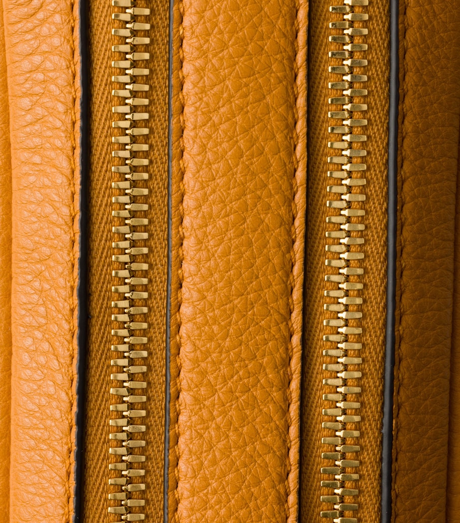 Small Leather Cross-Body Bag F04GV Image 6