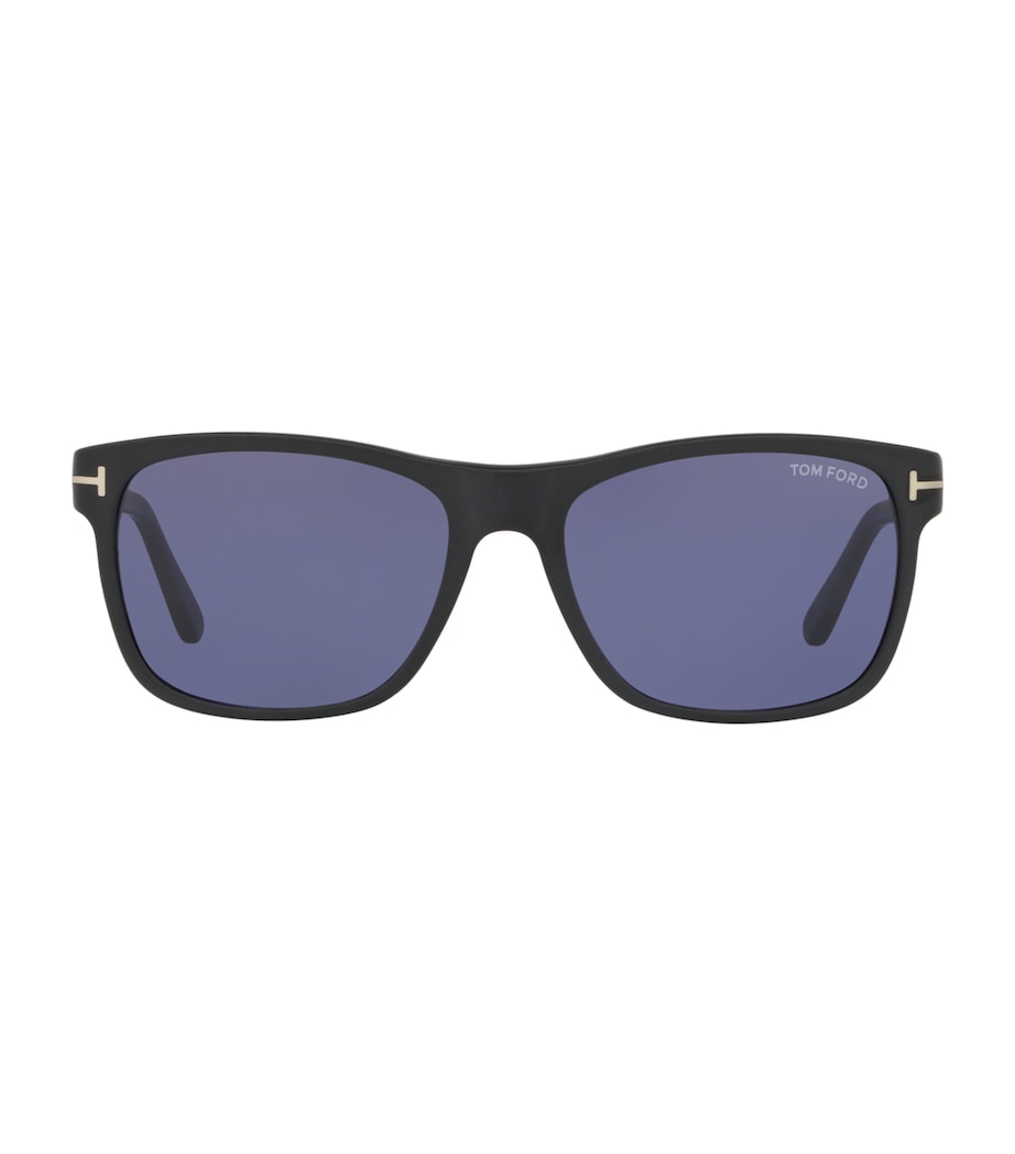 TOM FORD Acetate Giulio Rectangle Sunglasses Black Image 1