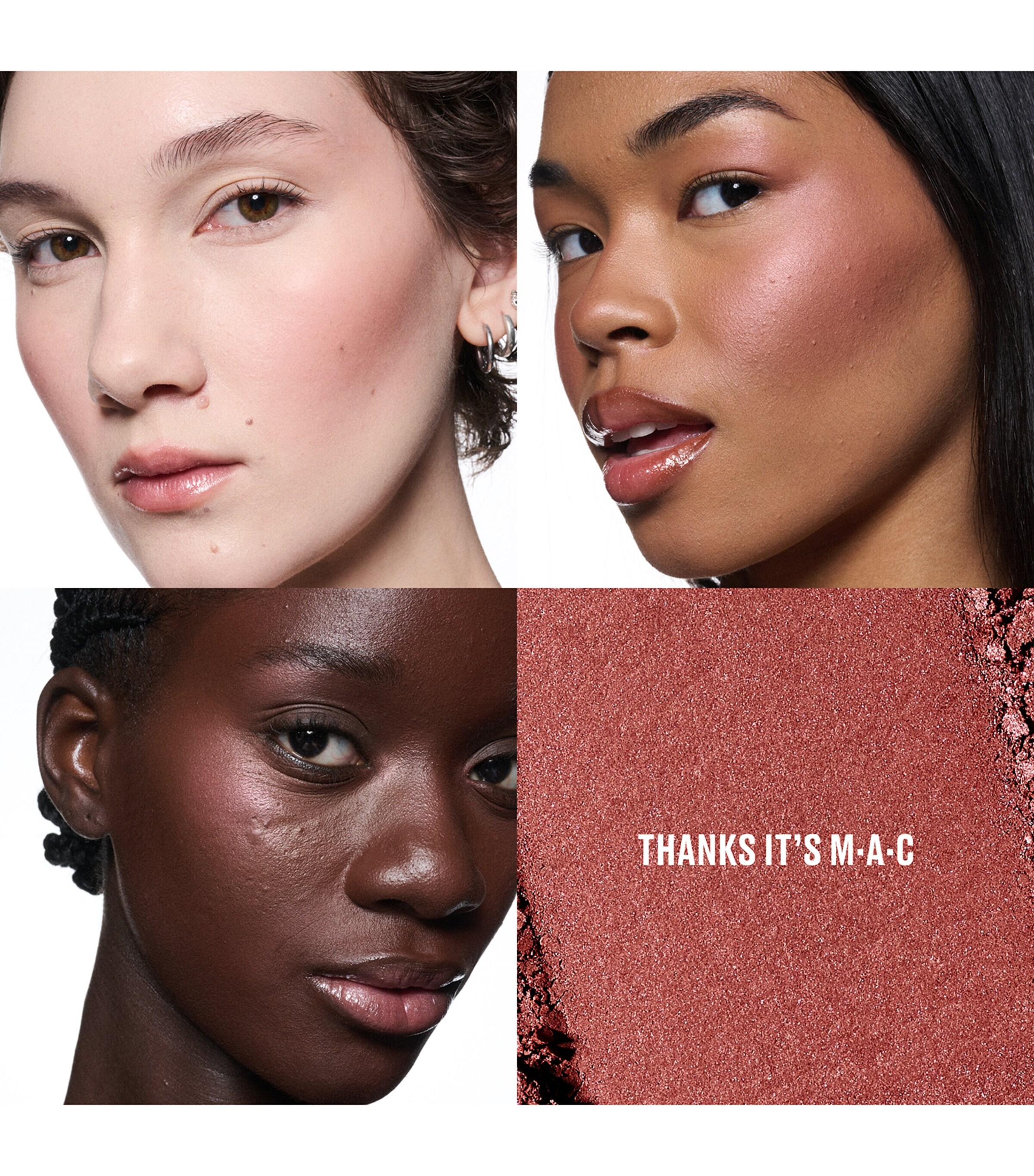 MAC Skinfinish Colourstruck Blush Thanks It's Mac Image 3