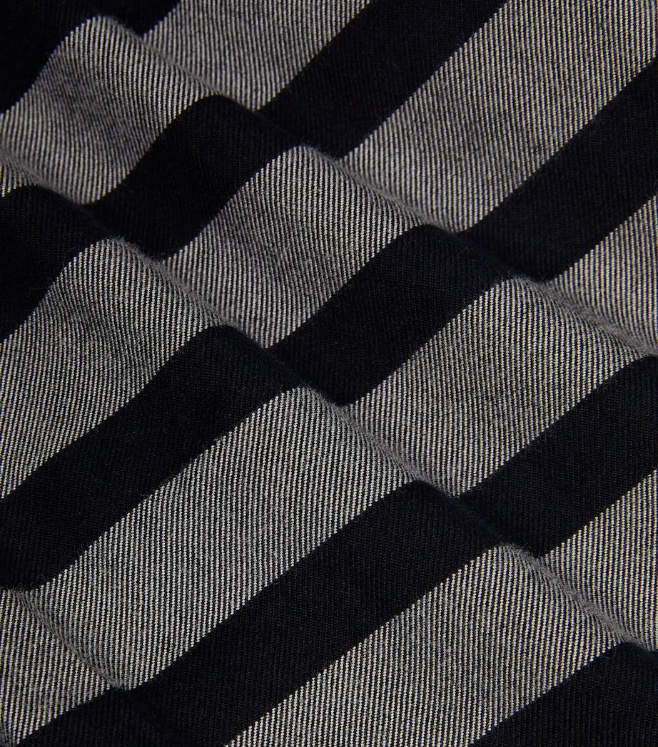4-Bar Stripe Shirt NAVY Image 5