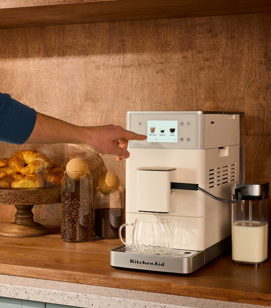 KitchenAid Fully Automatic Espresso Machine Porcelain White Image 14