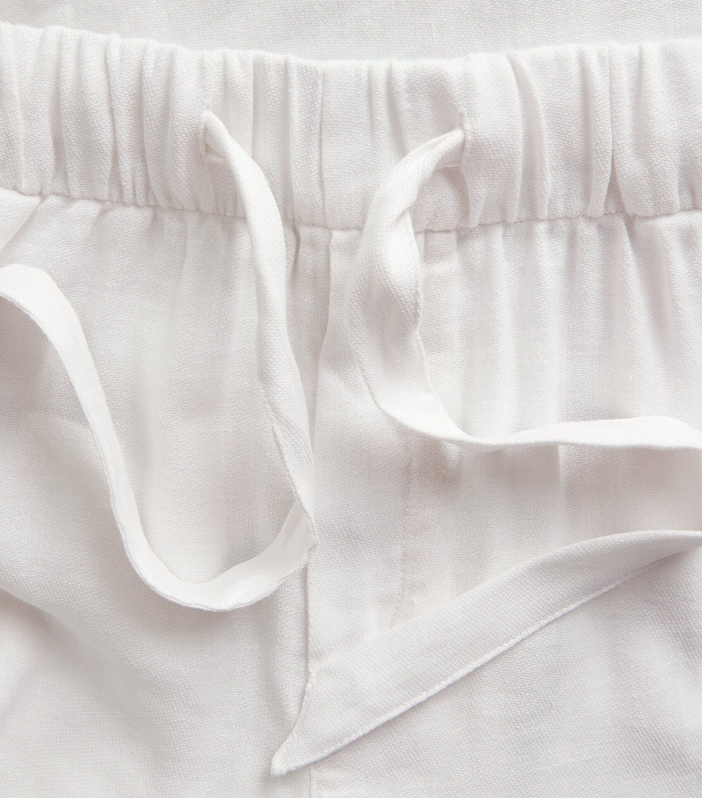 Frescobol Carioca Mens Cotton-Linen Luan Chinos White Image 6