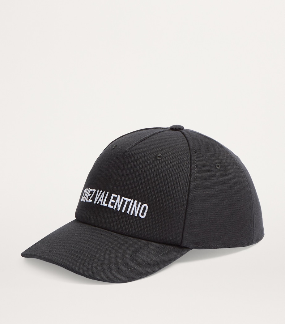 Cotton Chez Valentino Baseball Cap 0NA Image 3