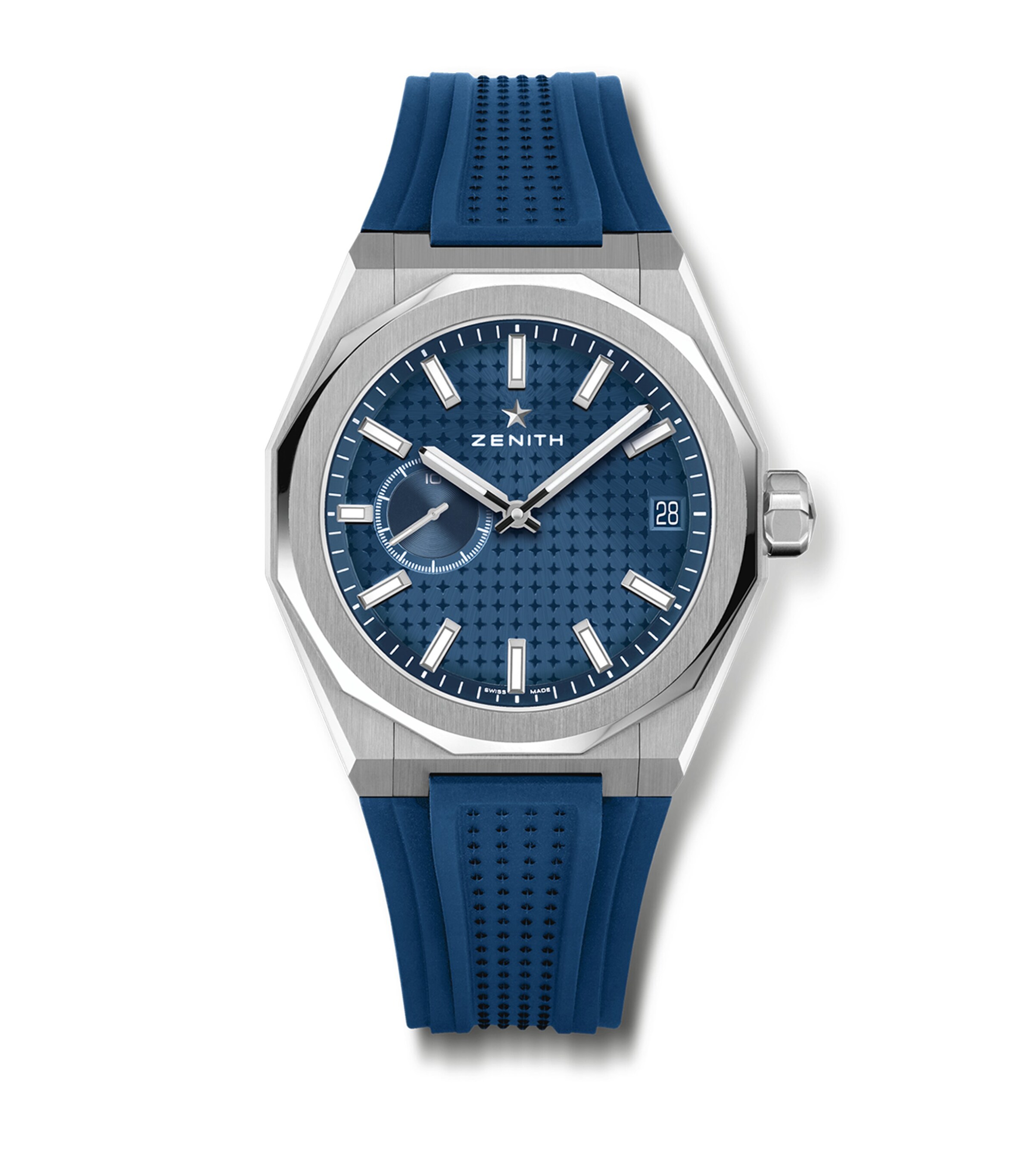 Stainless Steel Defy Skyline Watch 41mm BLUE Image 2