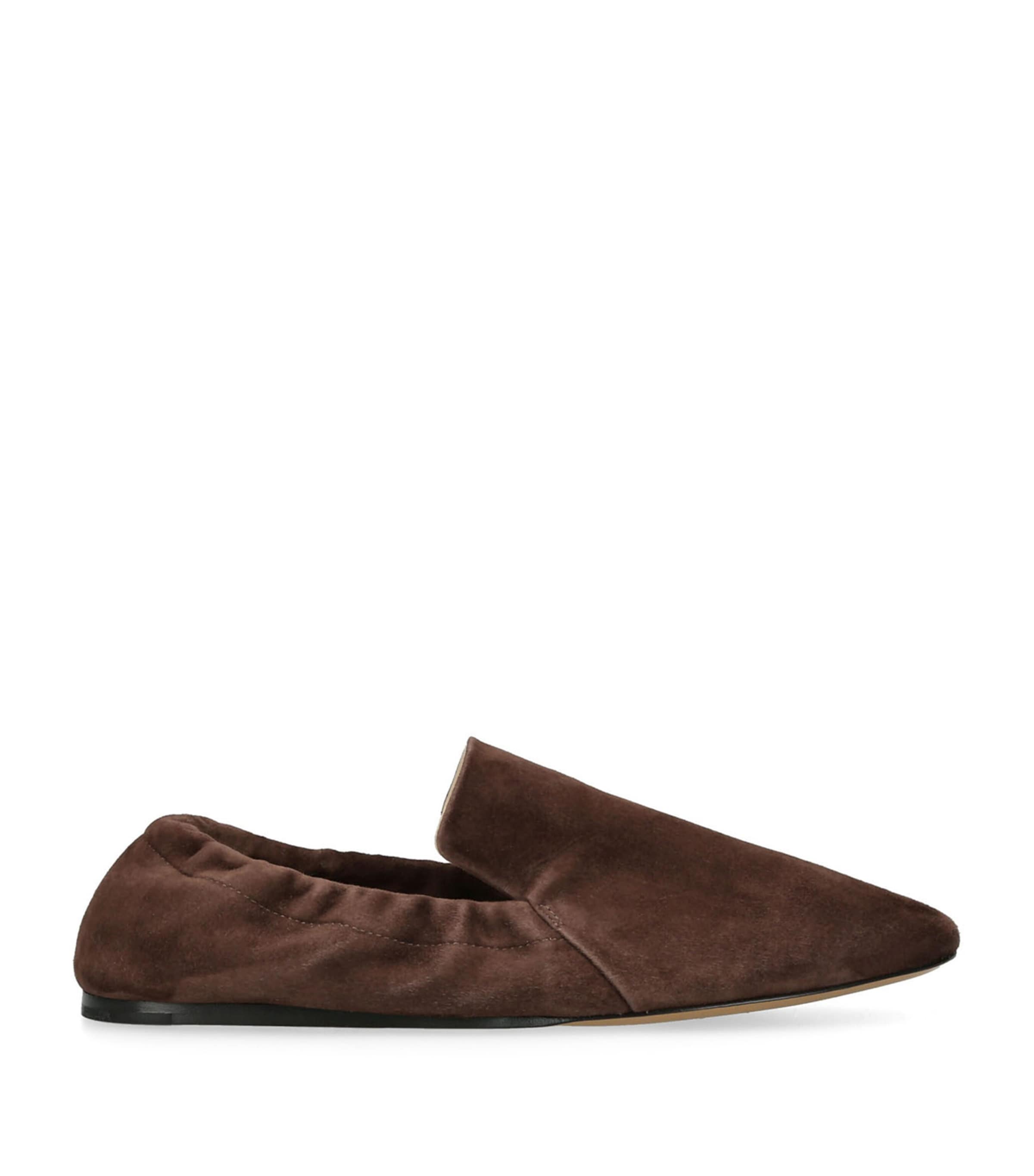 LE MONDE BERYL SUEDE MOCASSINO BALLET FLATS 