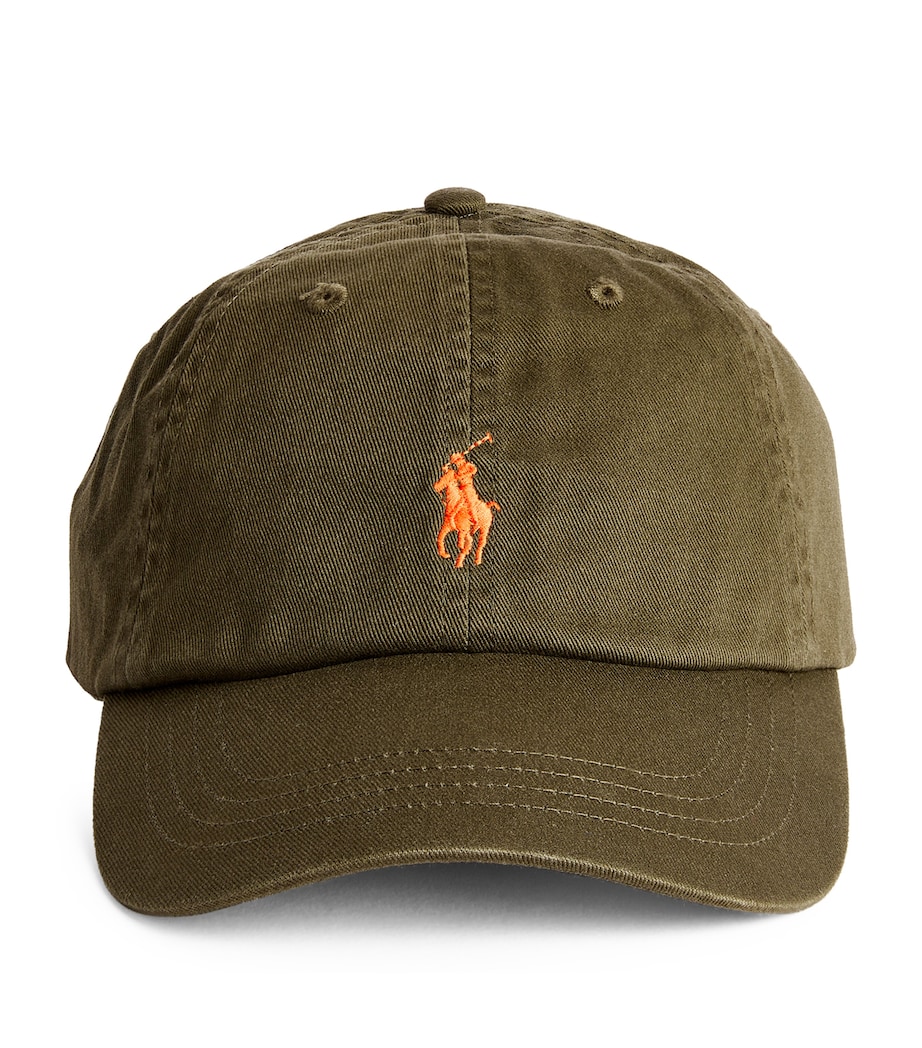 Polo Ralph Lauren Polo Pony Baseball Cap Canopy Olive Image 1