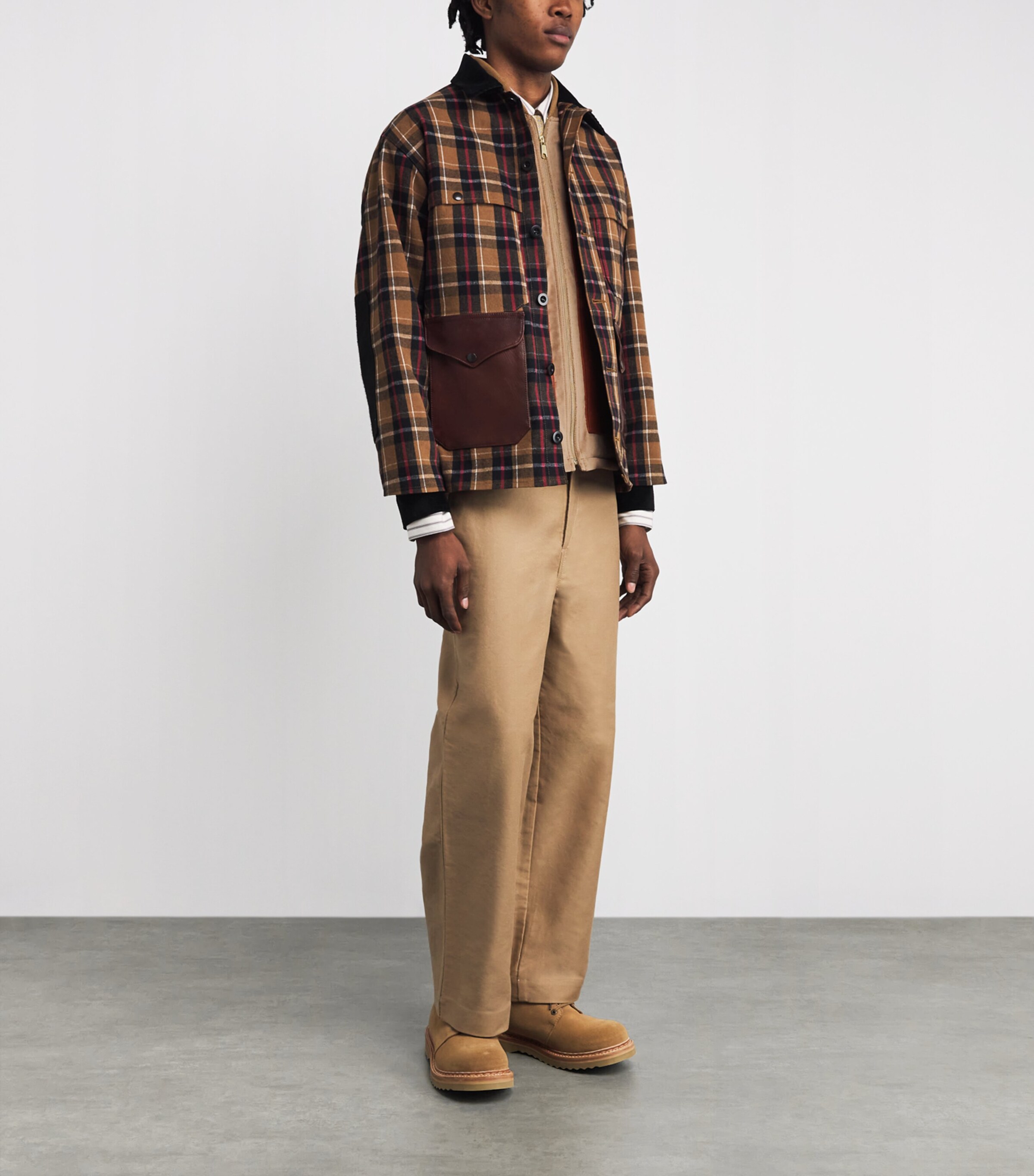 x Filson Cotton Patch Gilet BEIGE X BRN X KHK Image 2