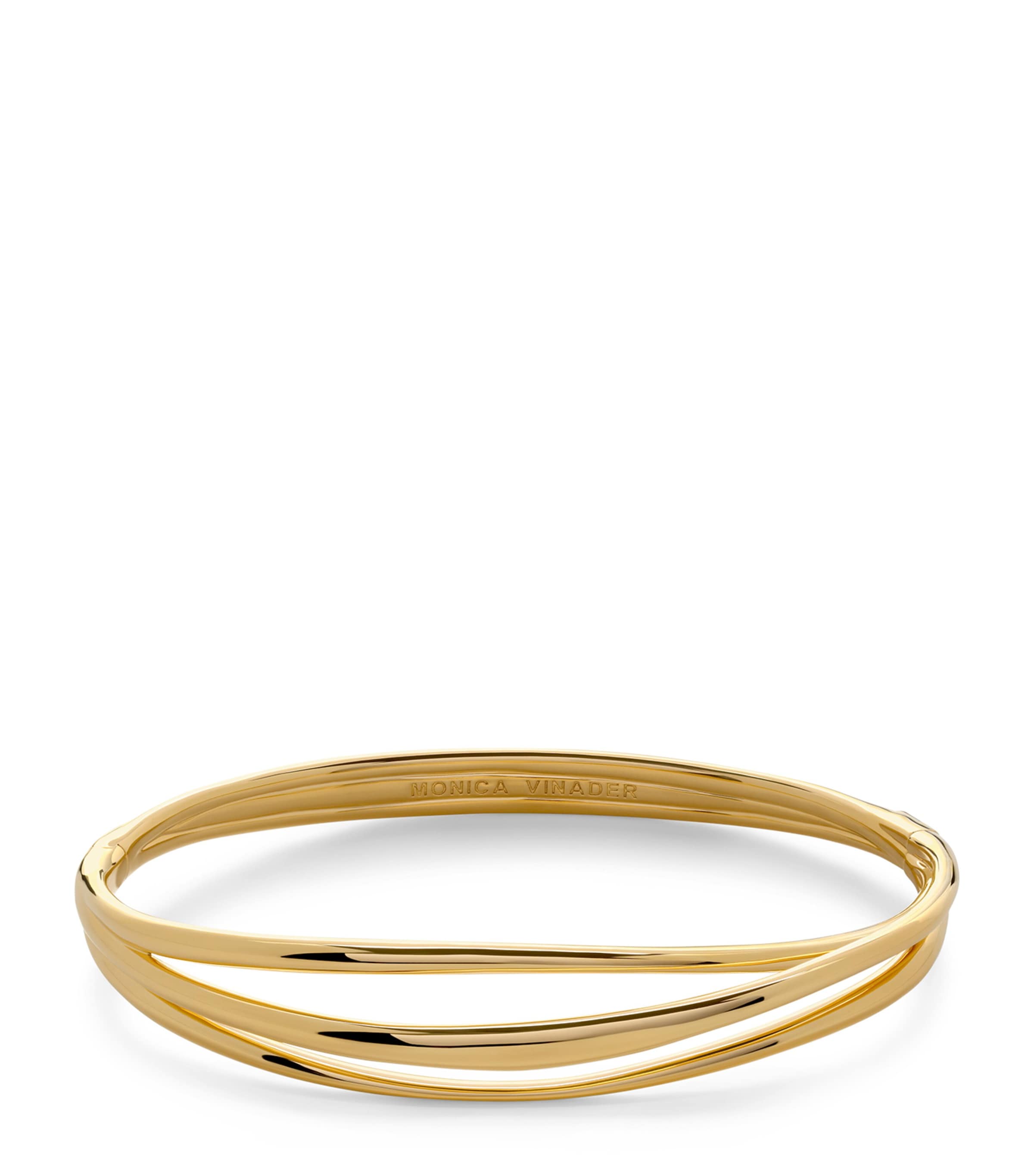 Gold Vermeil Nura Wrap Bangle 18K GOLD VERMEIL Image 1