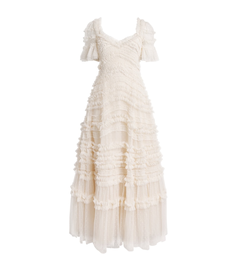 Ruffle Amara Gown CREAM Image 1