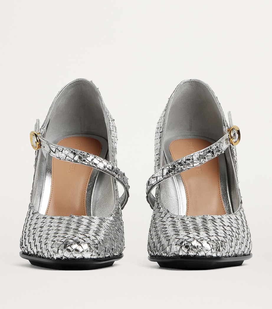 Leather Step Pumps 85 1414 Image 4