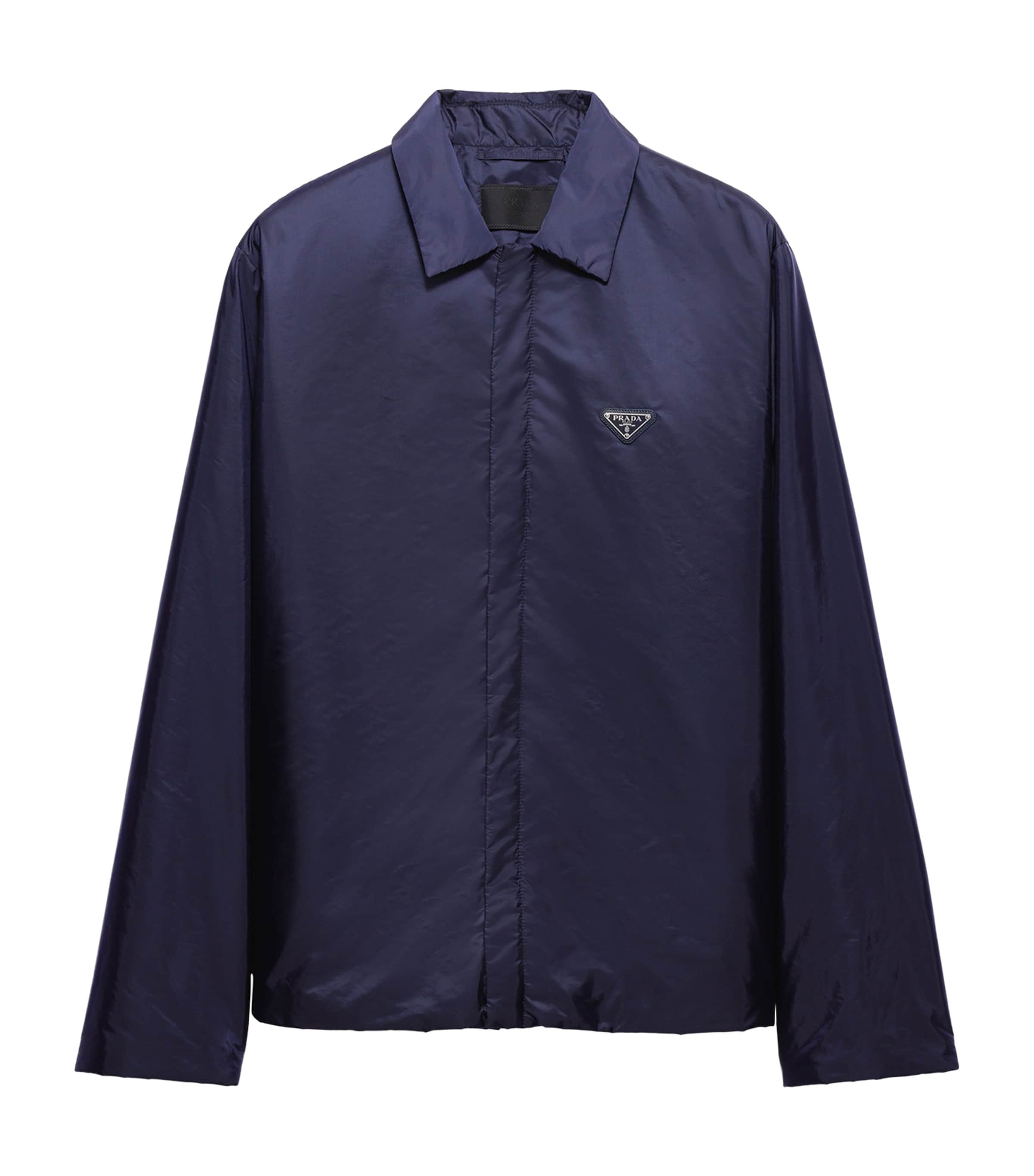 PRADA RE-NYLON SHIRT JACKET プラダ ジャケット Re-Nylon shirt jacket in black - Prada | Mytheresa