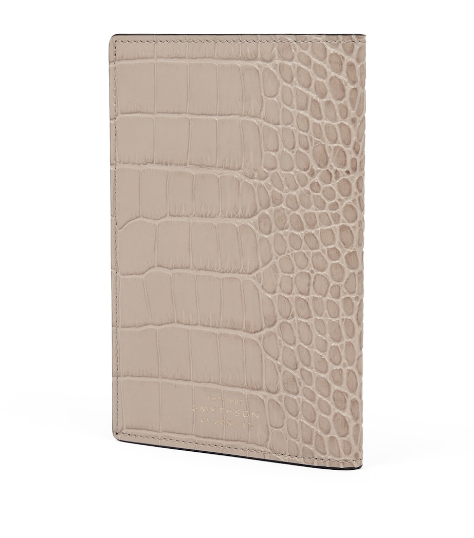 Mara Leather Passport Cover SANDSTONE Image 3