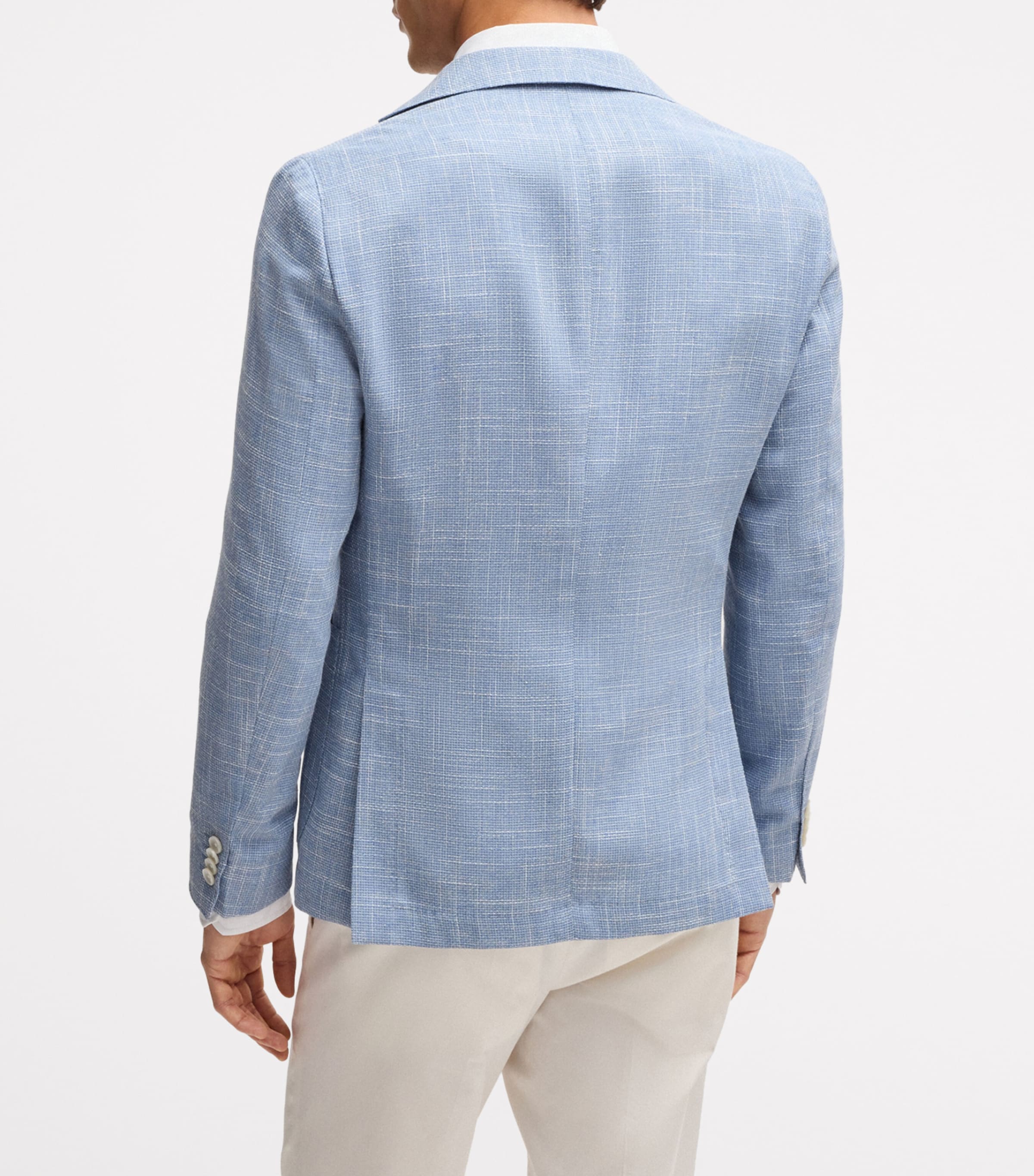 Check Slim Blazer 454 Image 3