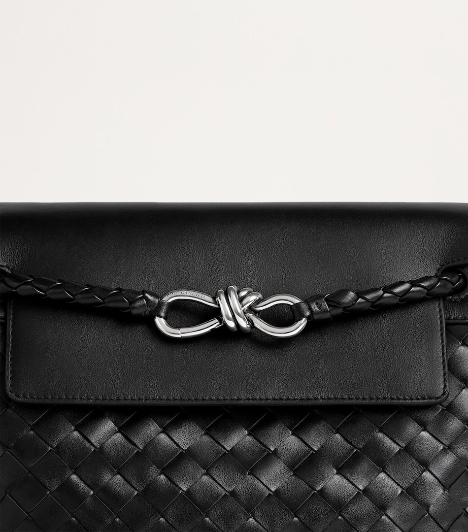 Small Leather Andiamo Messenger Bag 1208 Image 6