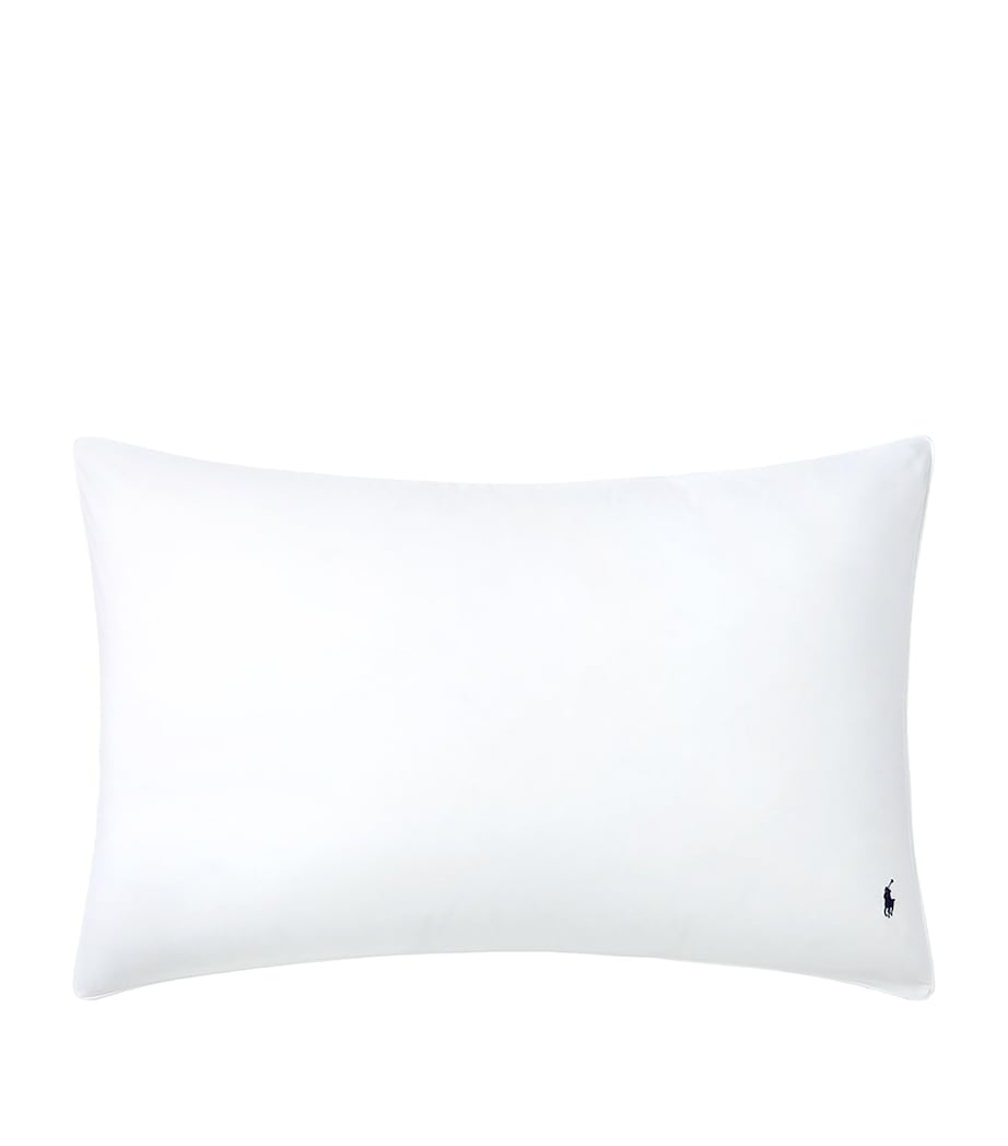 Polo Player Standard Pillowcase (50cm x 75cm) WHITE Image 2