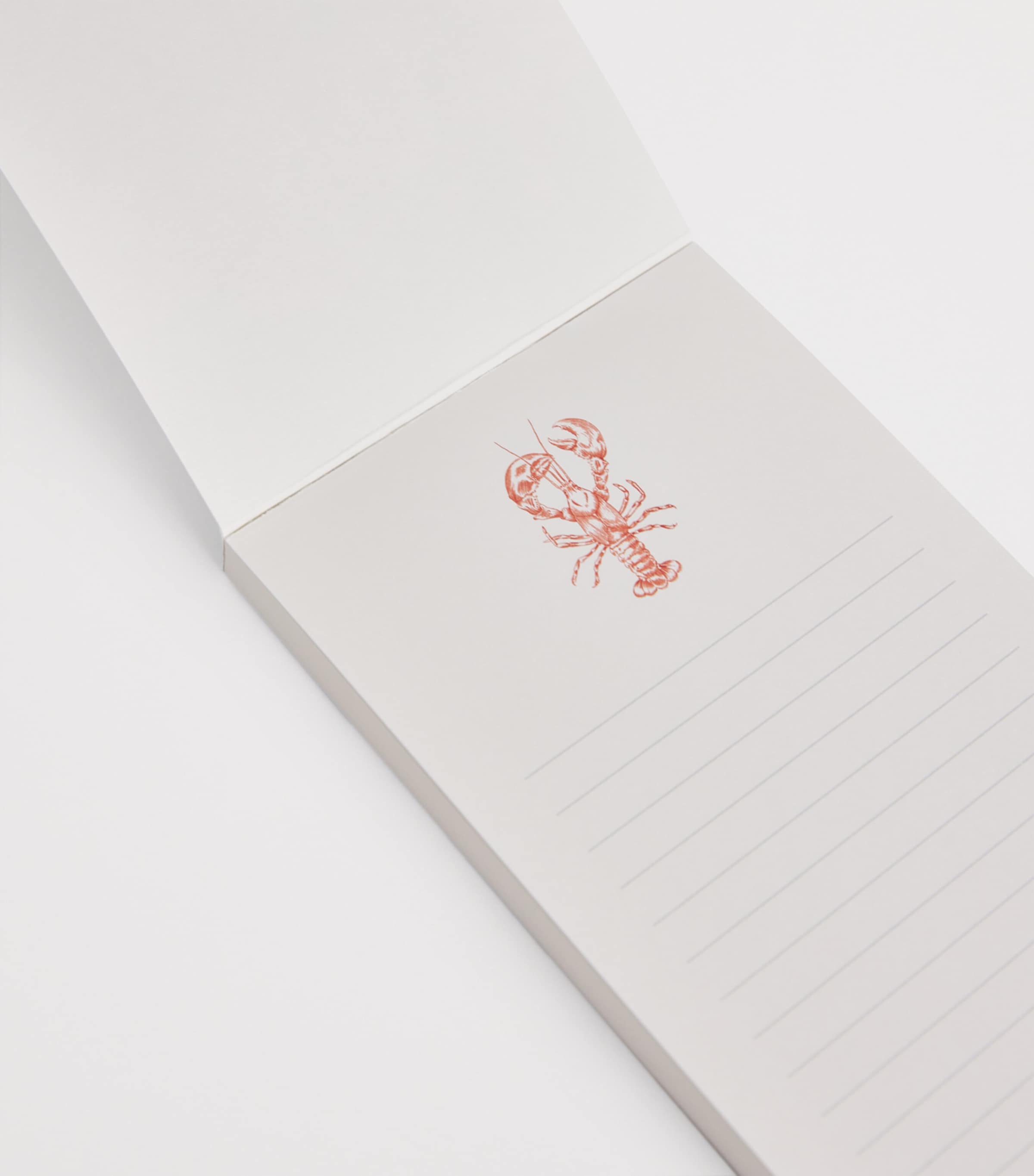 Magnetic Lobster Shopping List Notebook MULTI Image 2
