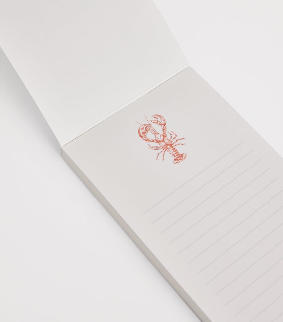Magnetic Lobster Shopping List Notebook MULTI Image 2