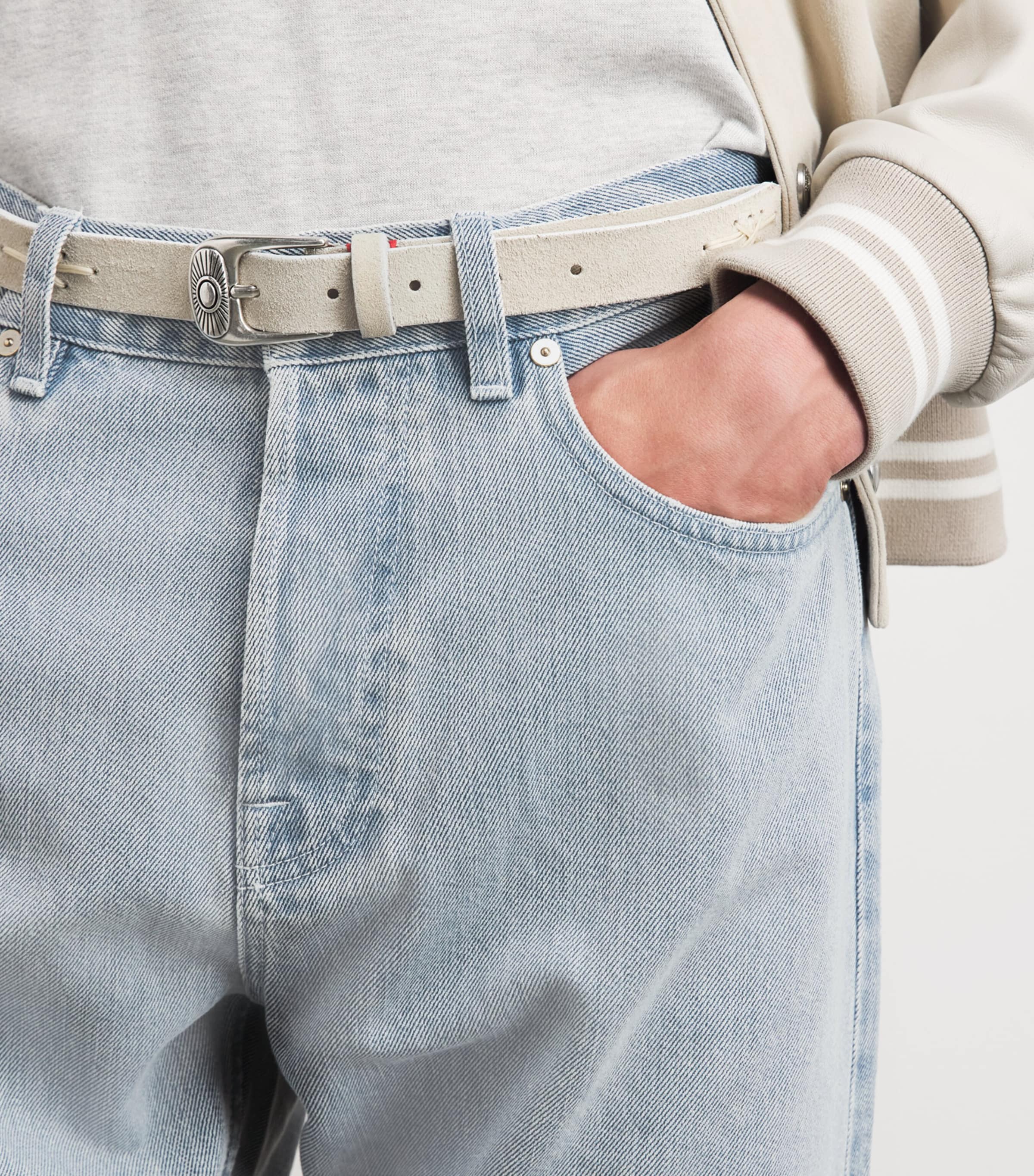 Eleventy Mens Straight Jeans Zucchero Image 3