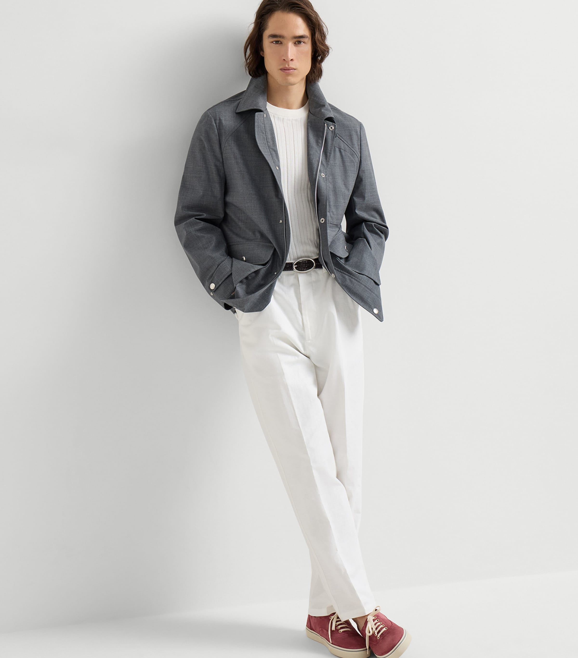 Brunello Cucinelli Suede Low-Top Sneakers Image 2