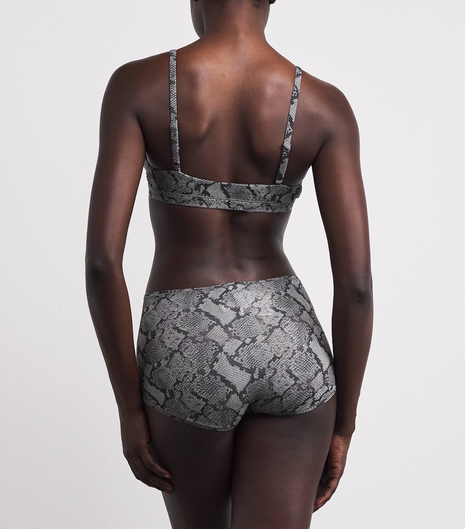 Fits Everybody Snakeskin Print Boy Short Briefs SHADOW SNAKE PRINT Image 3