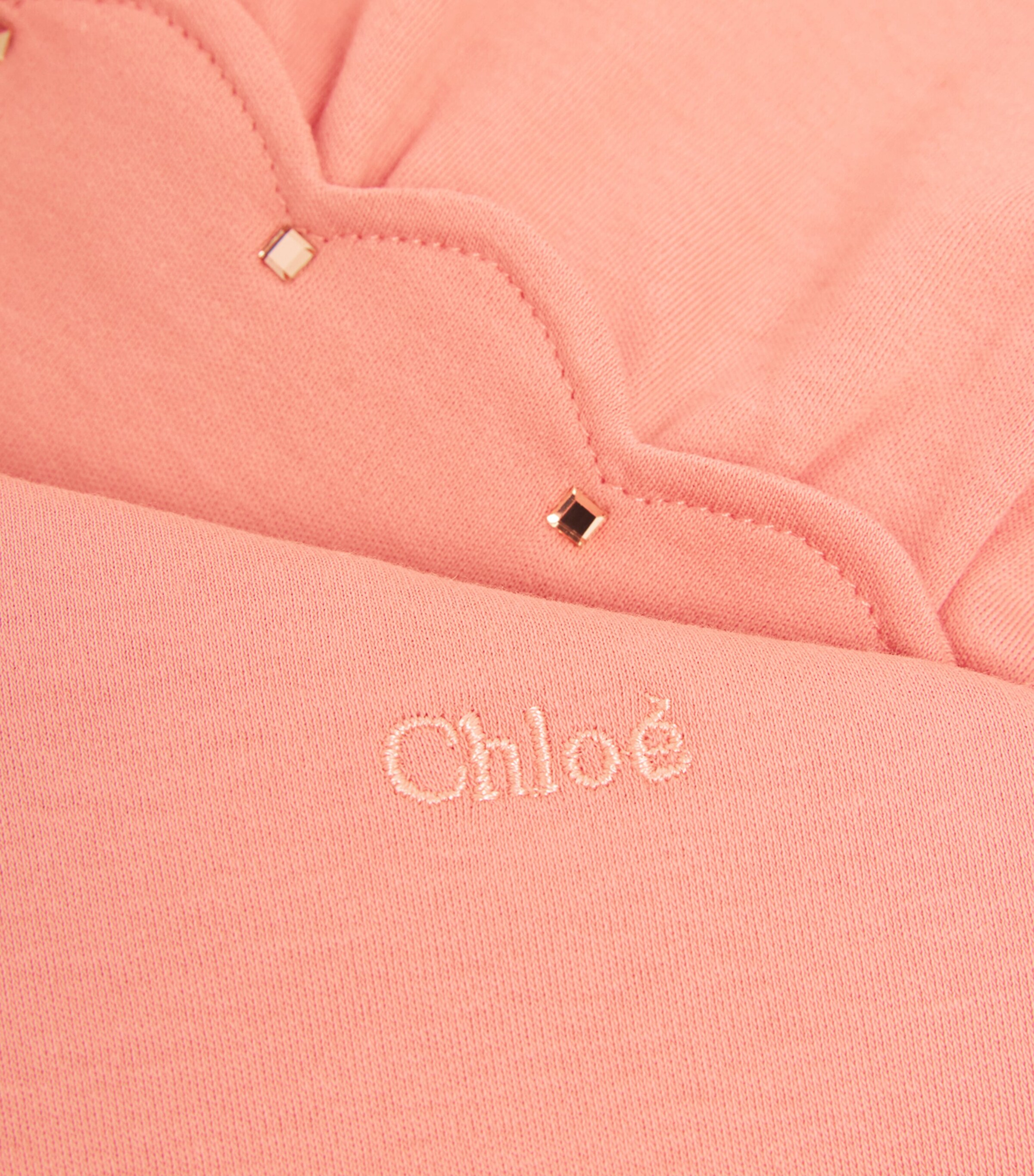 Cotton Scallop-Trim Dress (6-18 Months) 48D RASBERRY Image 3