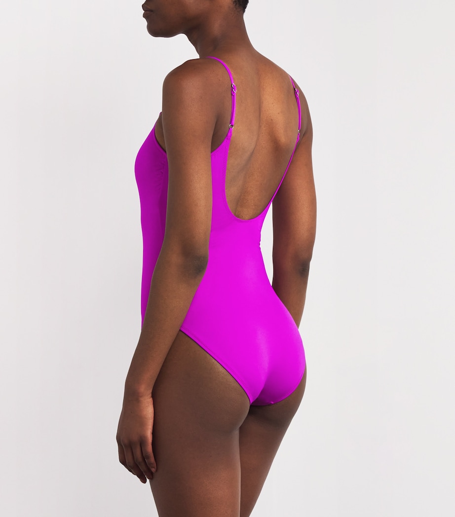 Scoop-Back Kennedy Swimsuit CACTUS FLOWER Image 3