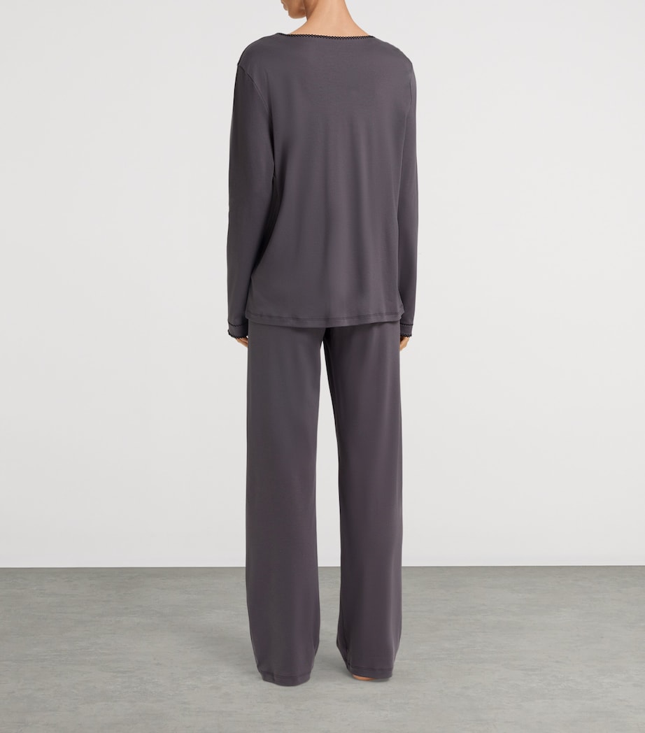 Cotton Una Pyjama Set BLACK PEARL Image 4