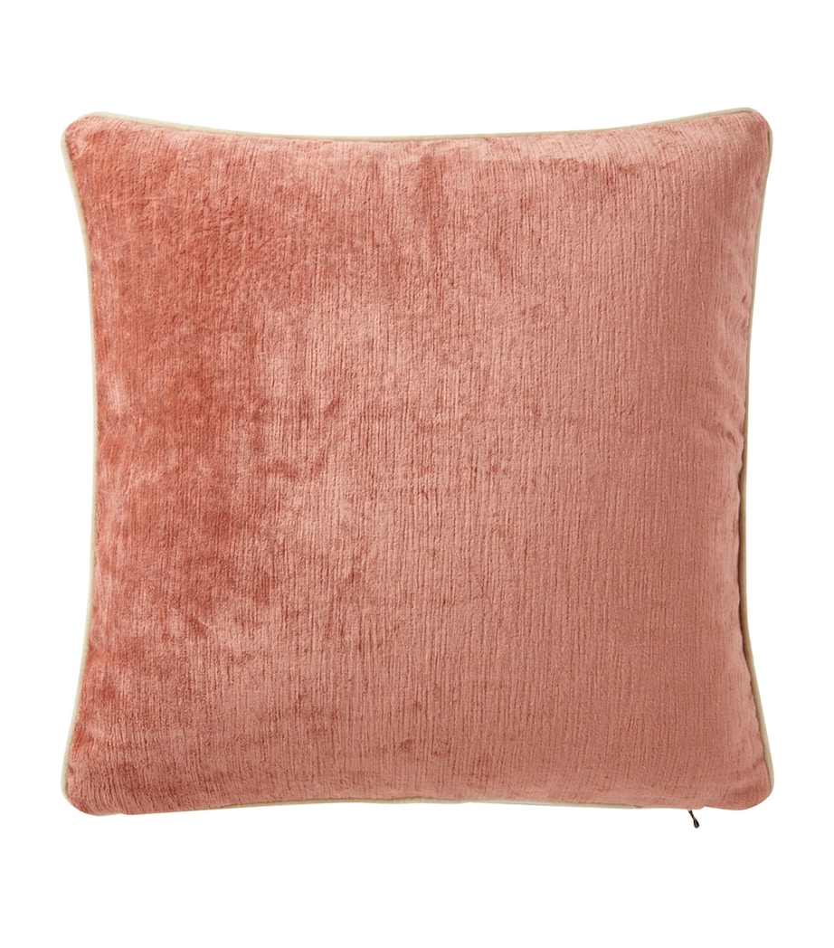 Yves Delorme Orphéo Square Cushion Cover (45cm x 45cm) Santal Image 1