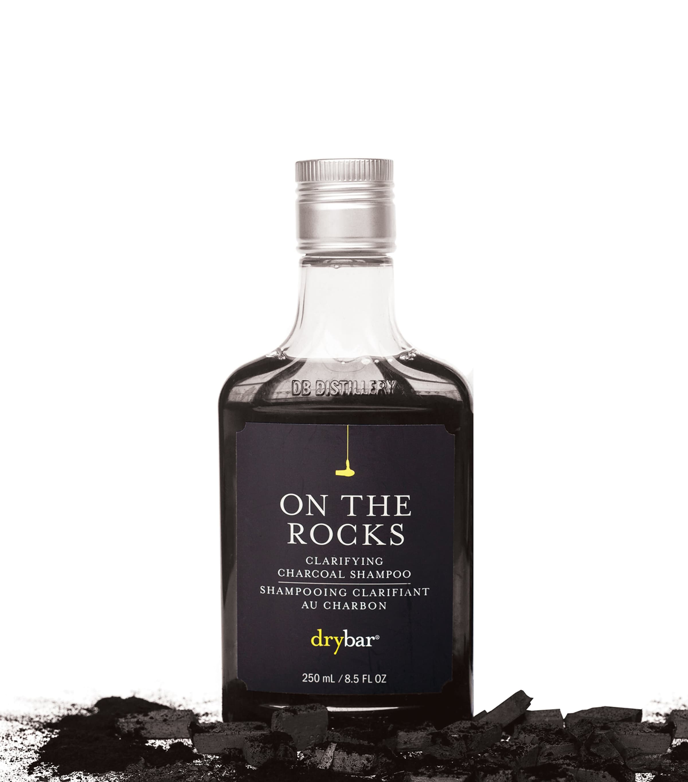 On The Rocks Clarifying Charcoal Shampoo (250ml) NO COLOUR Image 2