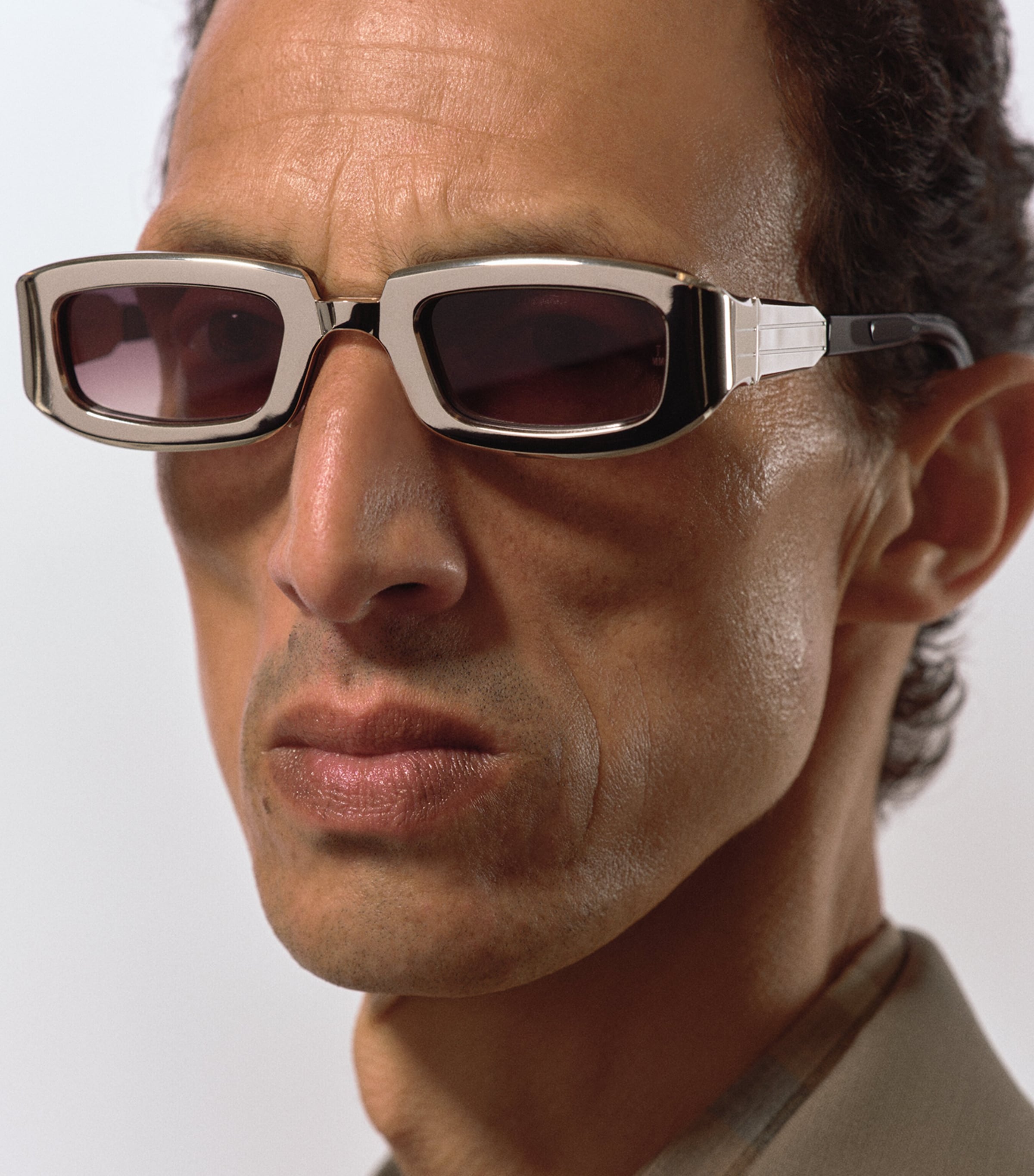 Jacques Marie Mage Titanium Ryder Sunglasses Silver Image 4