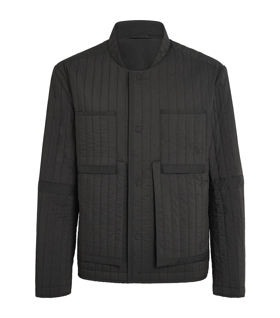 Craig Green Mens Reversible Quilted Worker Jacket Charcoal Image 1