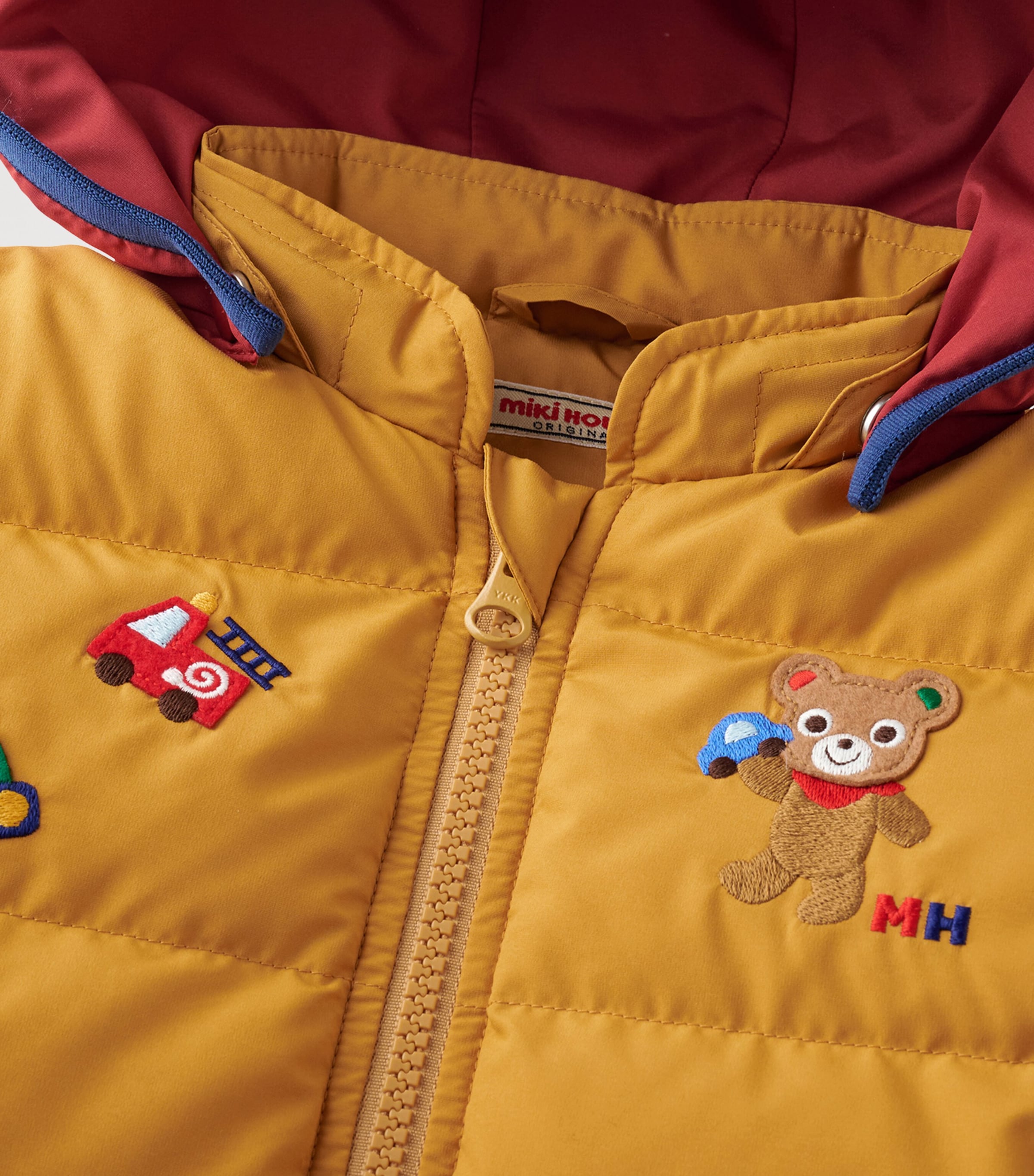 Miki House Down Puffer Jacket (12 Months-7 Years) Image 4