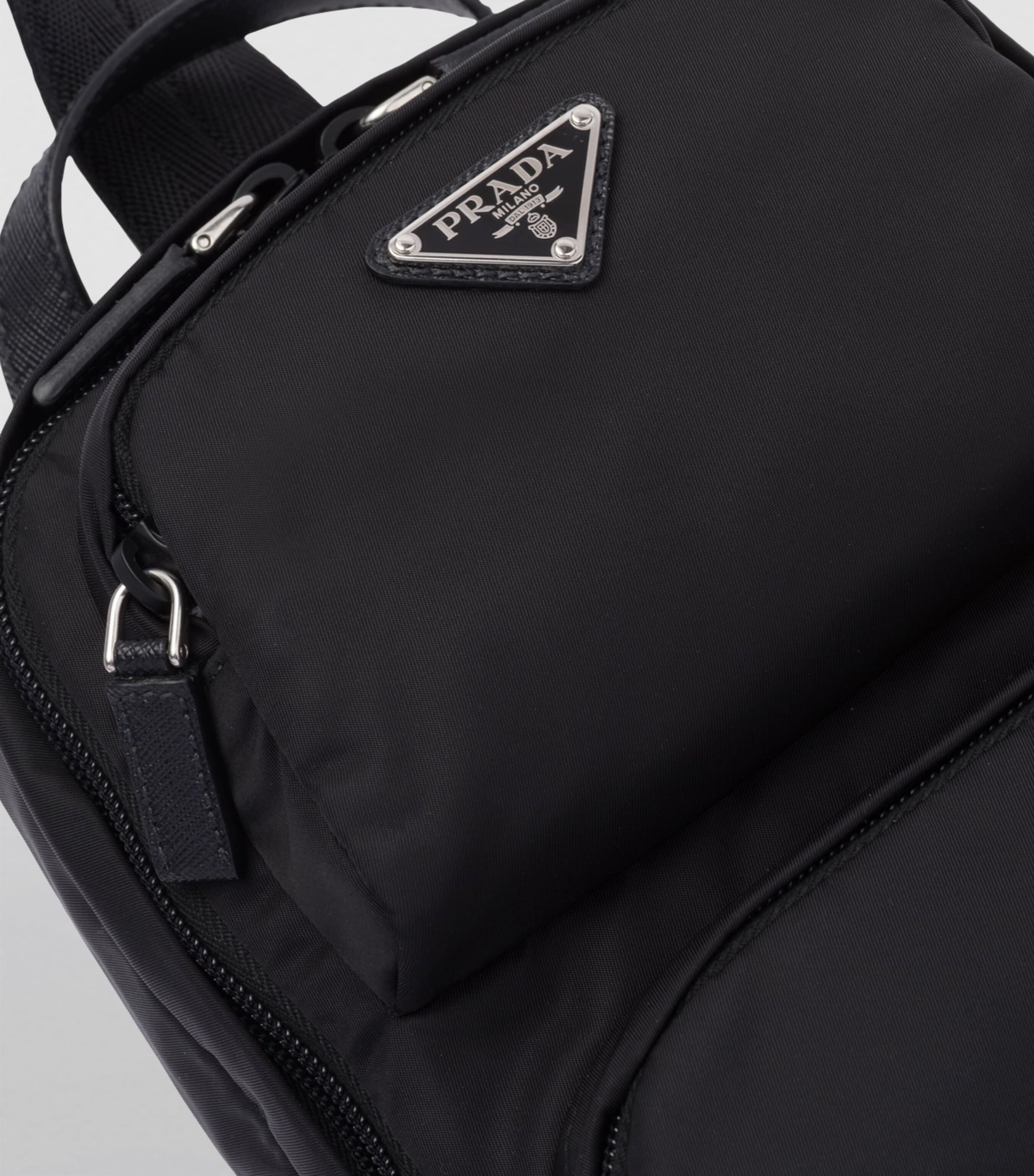 Prada saffiano leather backpack best sale