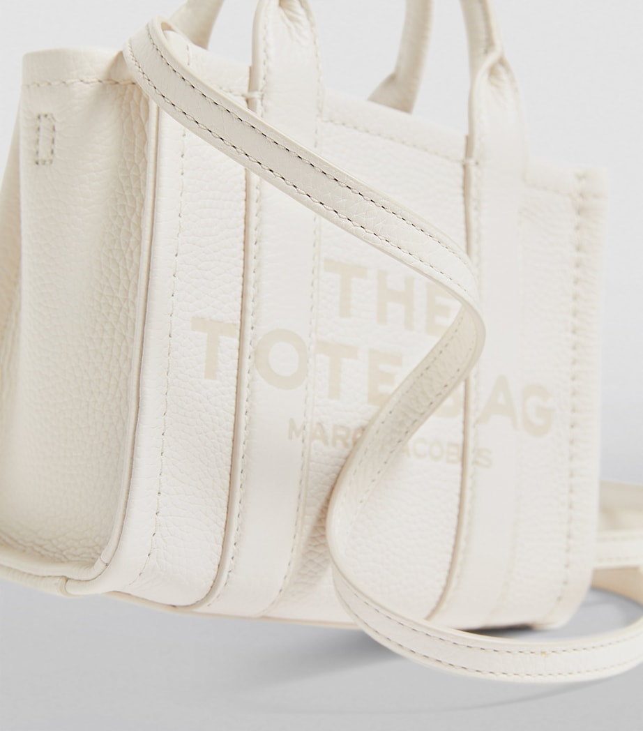 The Marc Jacobs Micro Leather The Tote Bag 140 COTTON Image 6