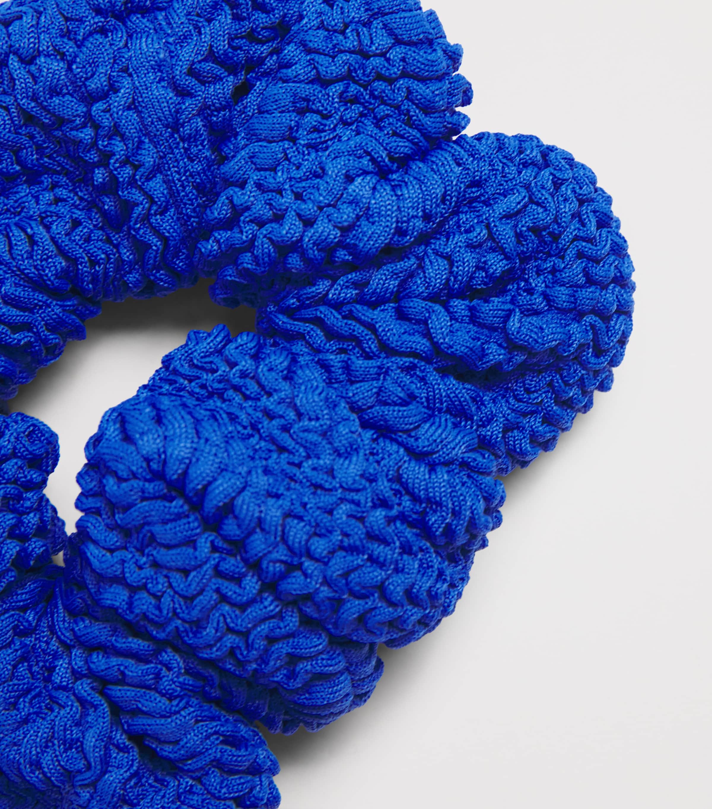 Hunza G Crinkle Scrunchie Royal Blue Image 2