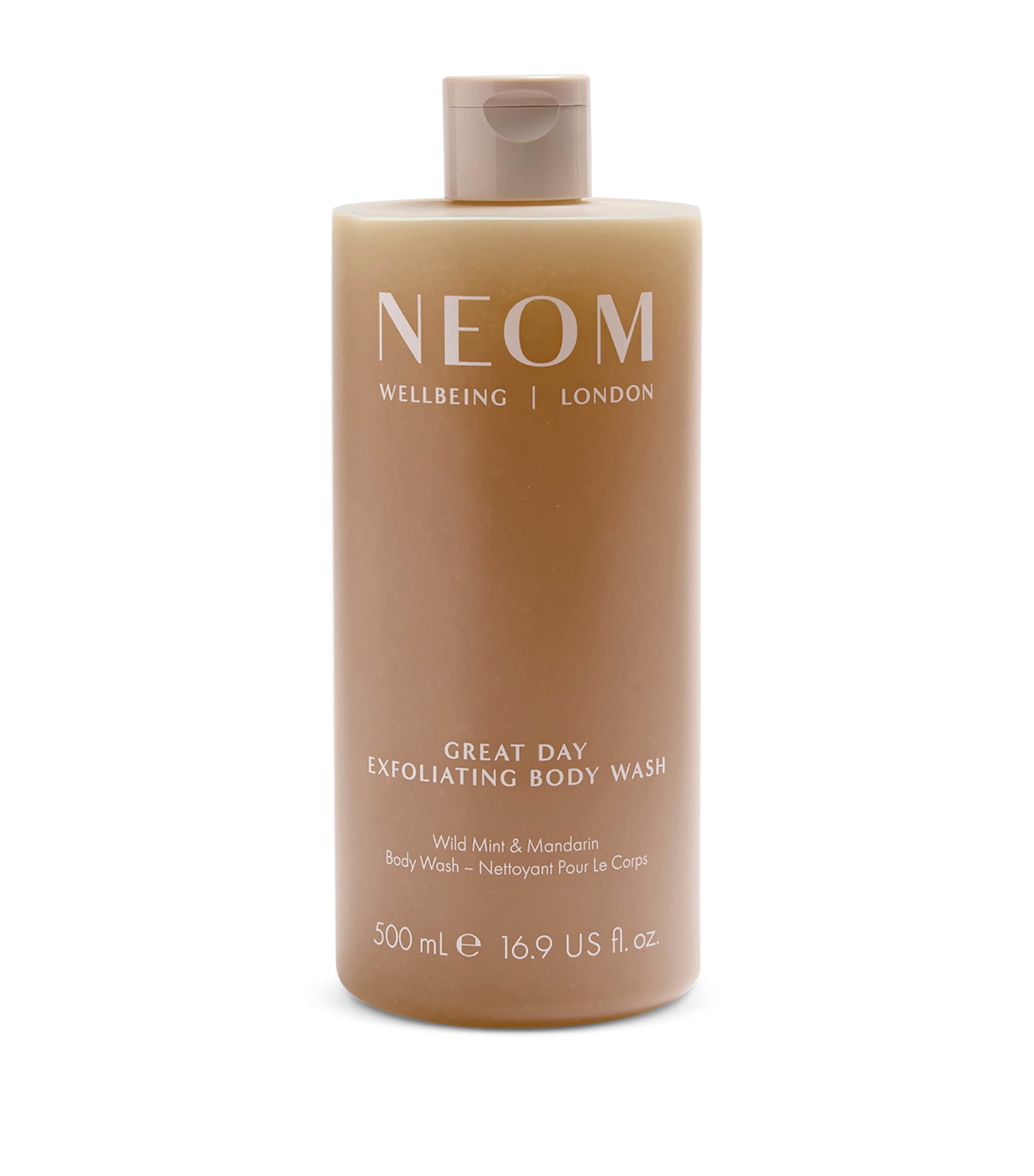 NEOM Great Day Exfoliating Body Wash (500ml) Image 1