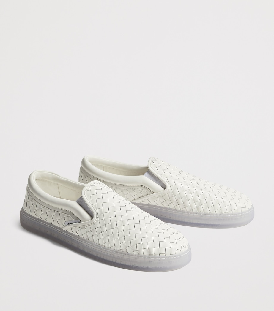 Bottega Veneta Leather Serena Slip-On Sneakers Image 2