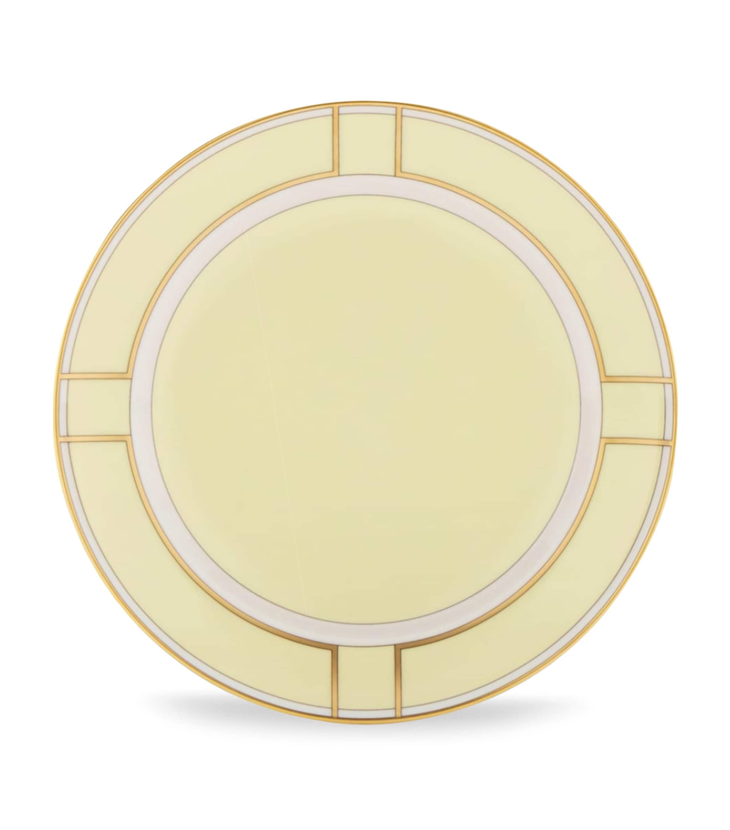 GINORI 1735 Porcelain Colonna Diva Giallo Dessert Plate (20cm) Image 1