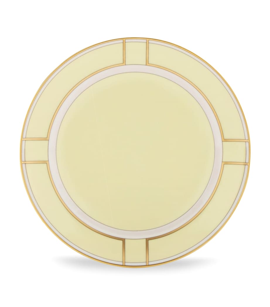 Porcelain Colonna Diva Giallo Dessert Plate (20cm) G00134901 Image 1
