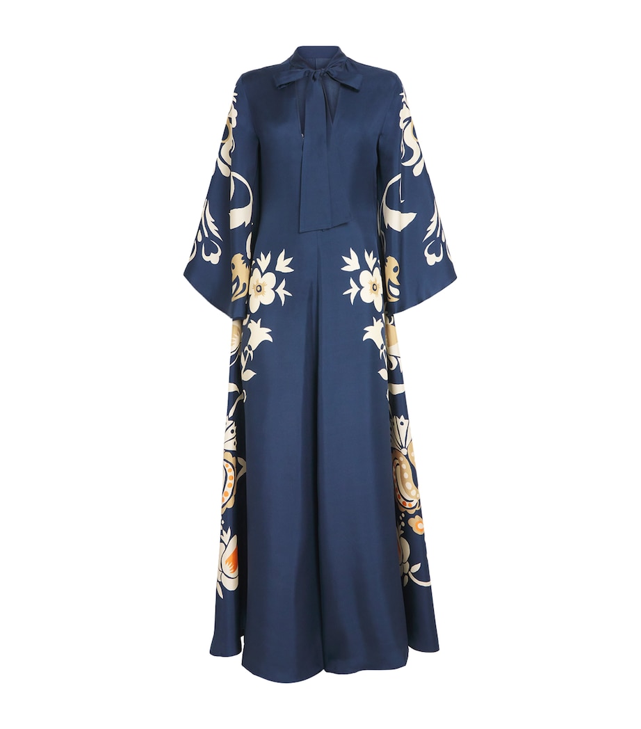 Silk Magnifico Maxi Dress BU03 SELVA PLACEE Image 1