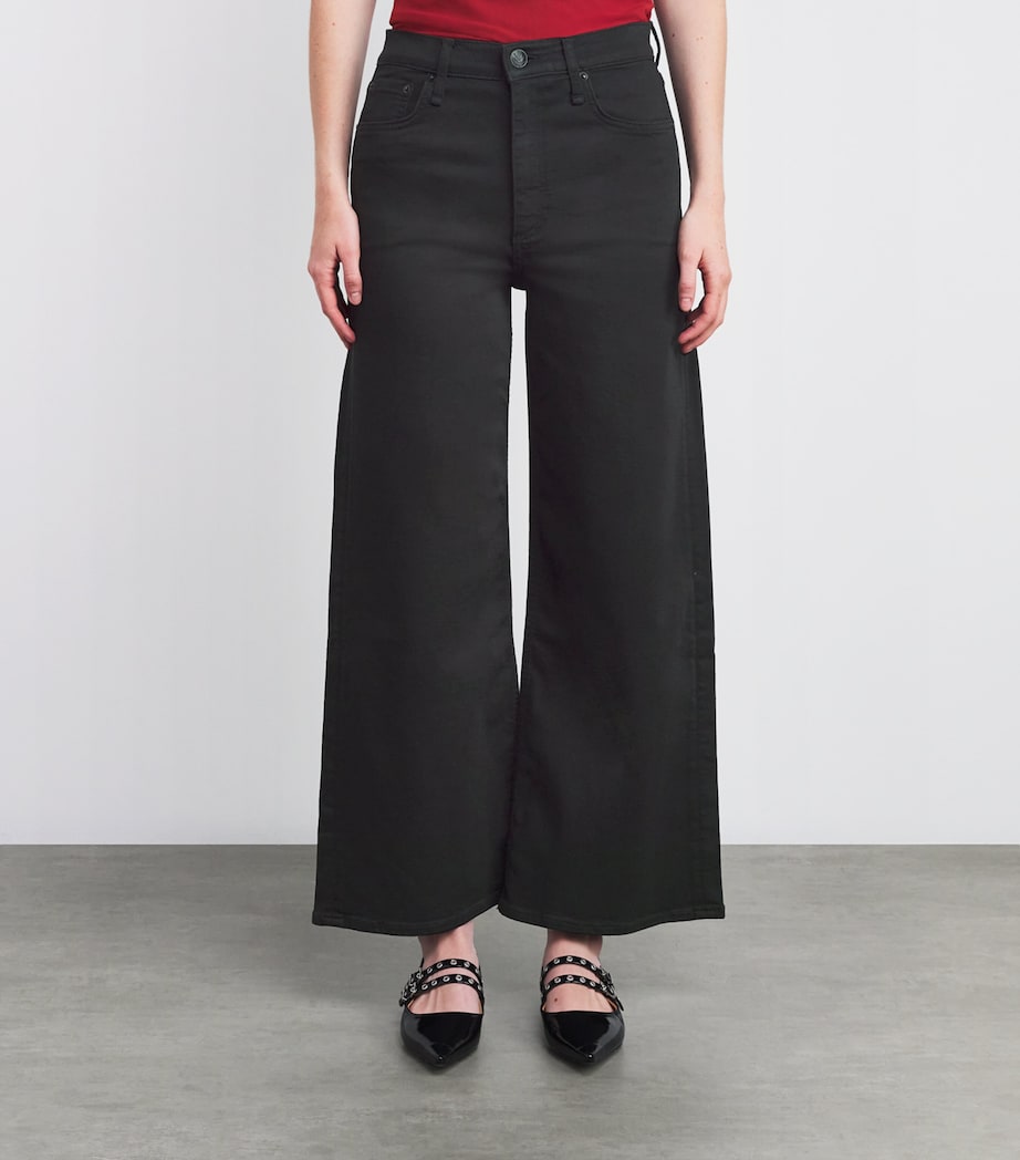 Flexi Sofie High-Rise Wide-Leg Jeans BLACK Image 3