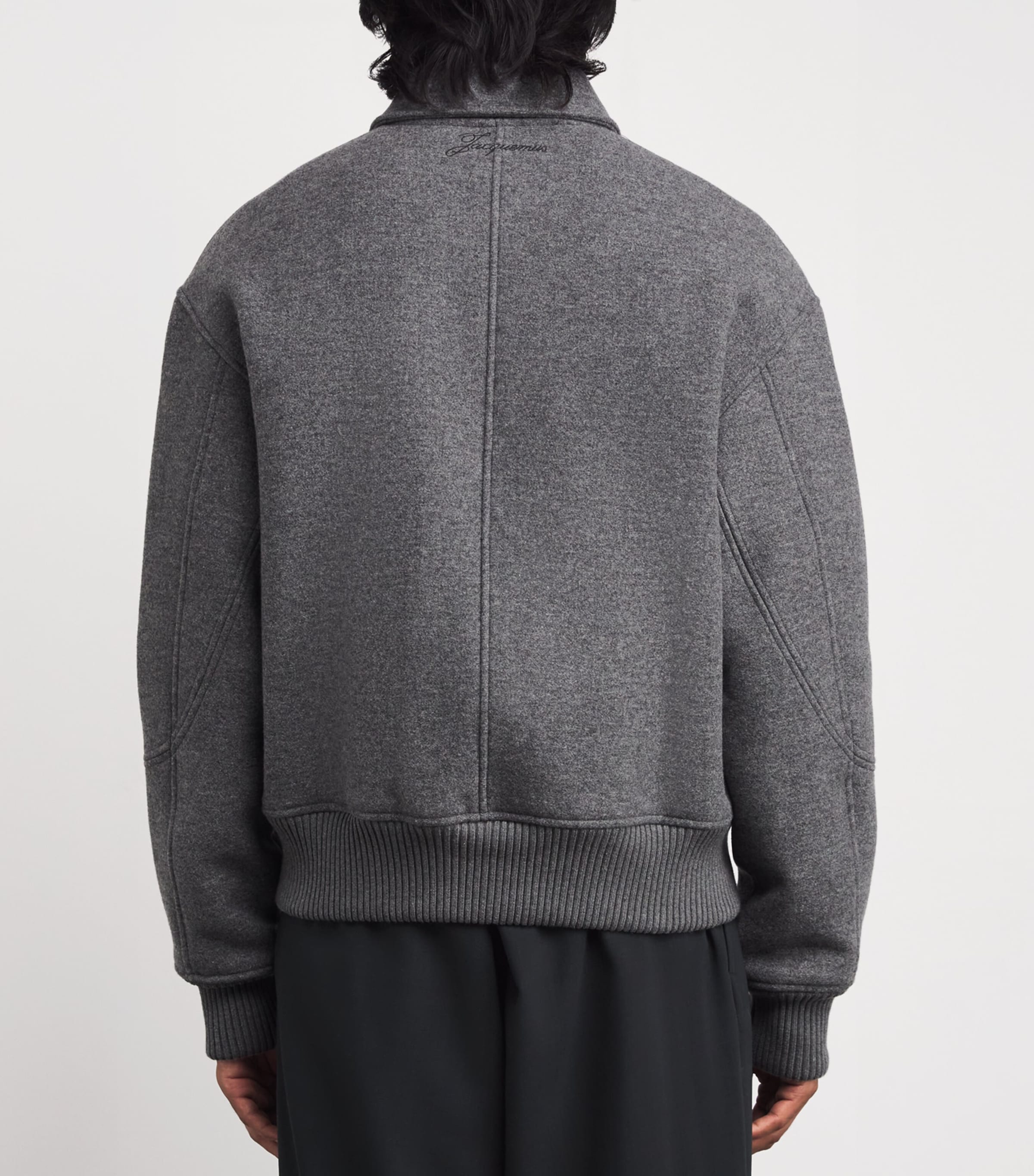 ジャケット・アウター JACQUEMUS wool feltro bomber JACQUEMUS - Feltro bomber jacket | Leam Roma - Luxury