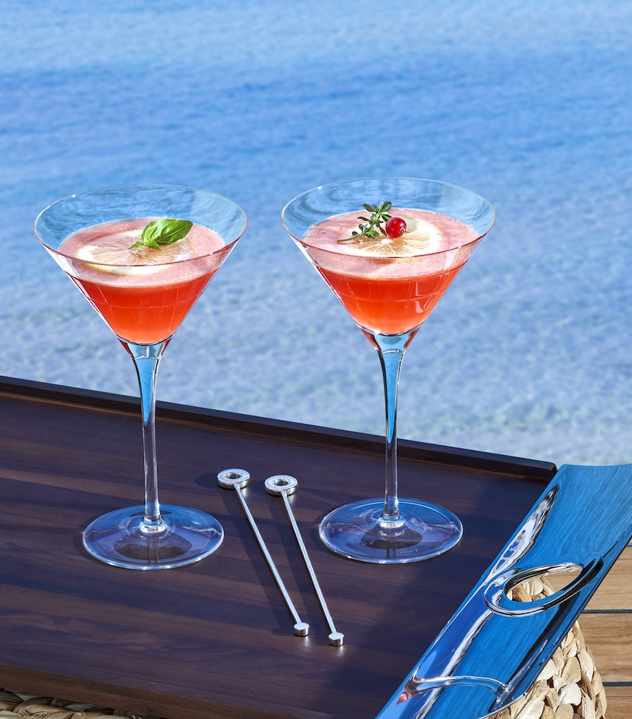 Stainless Steel OH de Christofle Cocktail Stirrers (Set of 2) SILVER Image 3