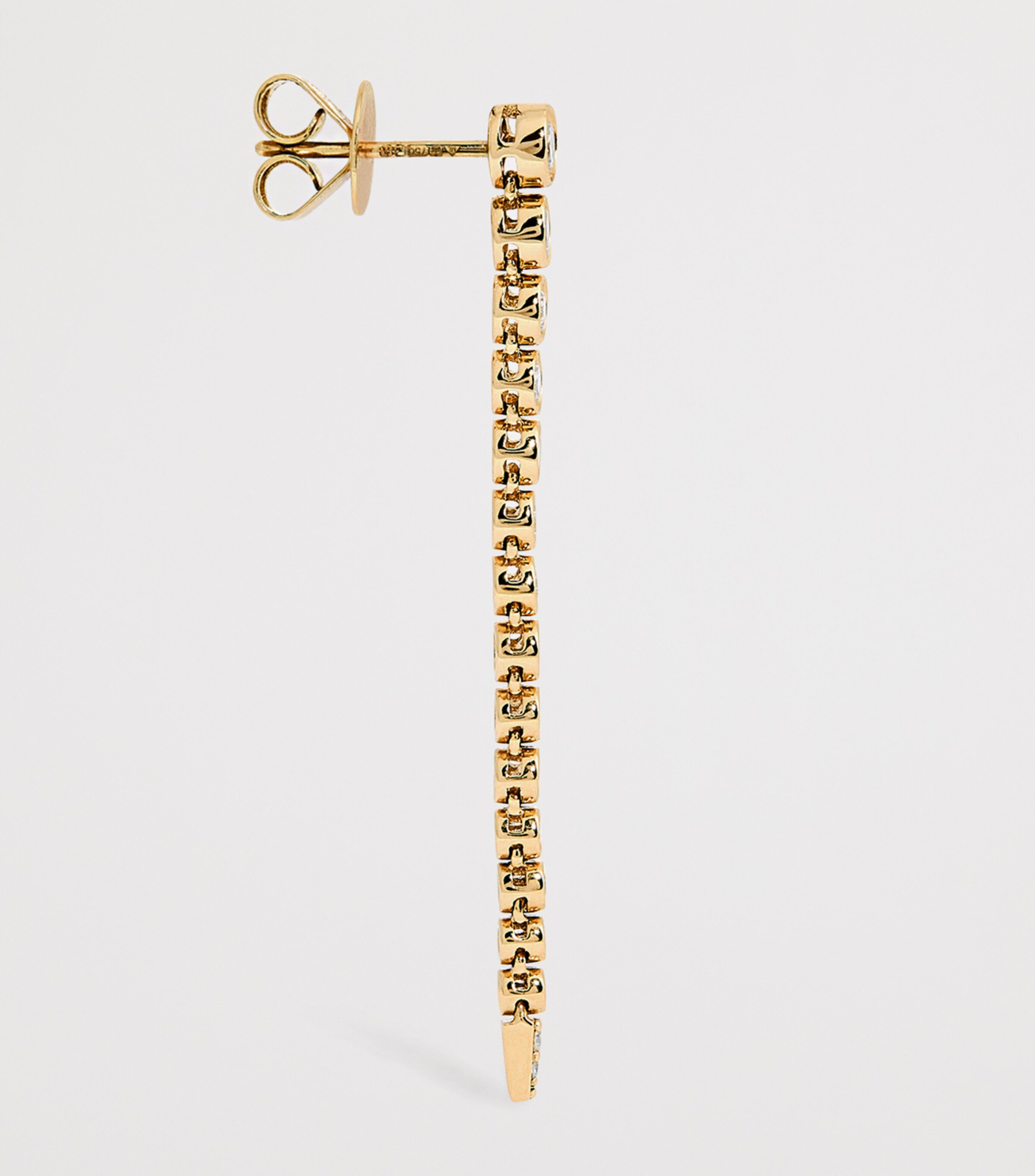 Yellow Gold and Diamond Danaé Gradient Earrings YELLOW GOLD Image 4