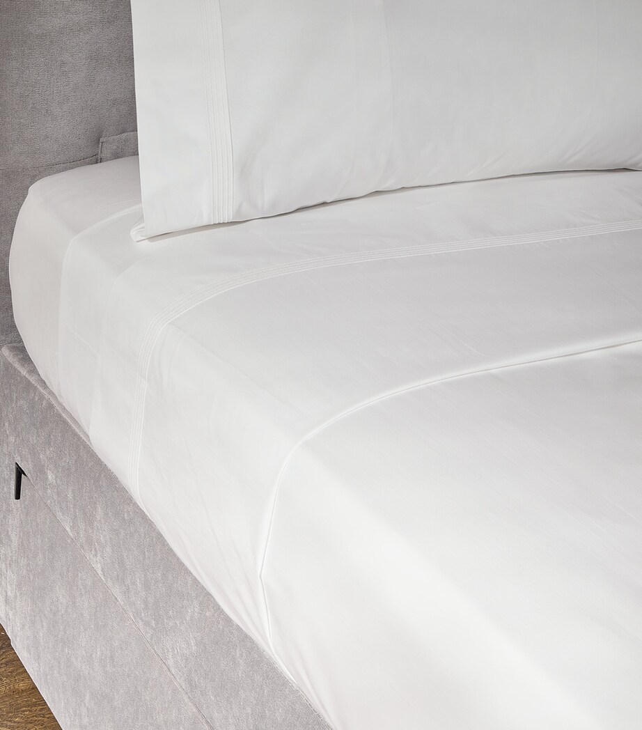 Barley King Oxford Pillowcase (50cm x 90cm) WHITE Image 4