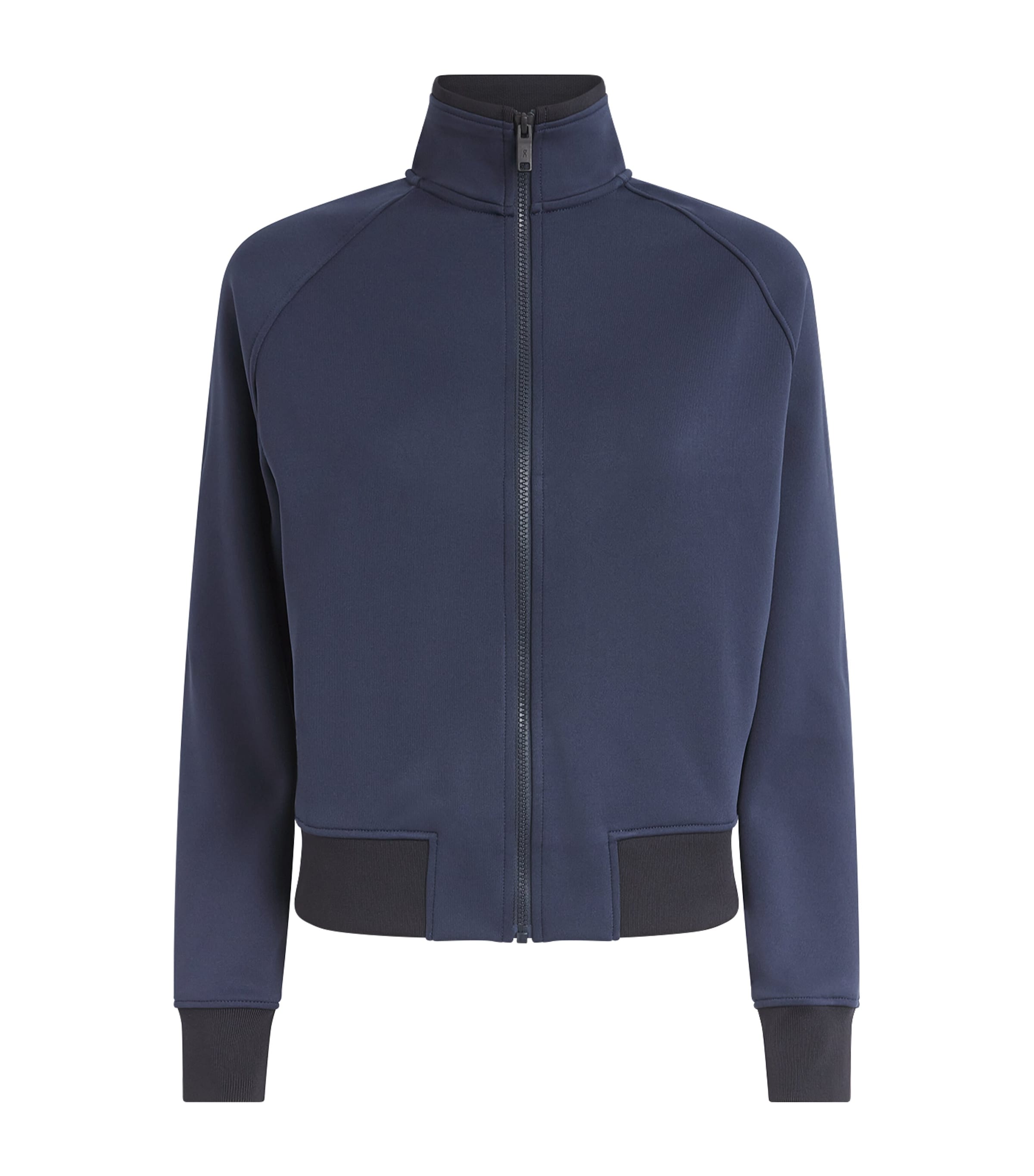 On Womens Courtside Zip-Up Jacket Dark Blue Image 1
